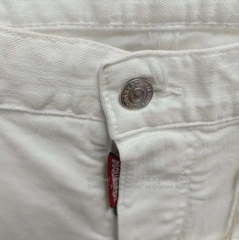 Dsquared2 DSQUARED2 Men's White Casual Pants . Size US 28 / EU 44 - 5 Thumbnail