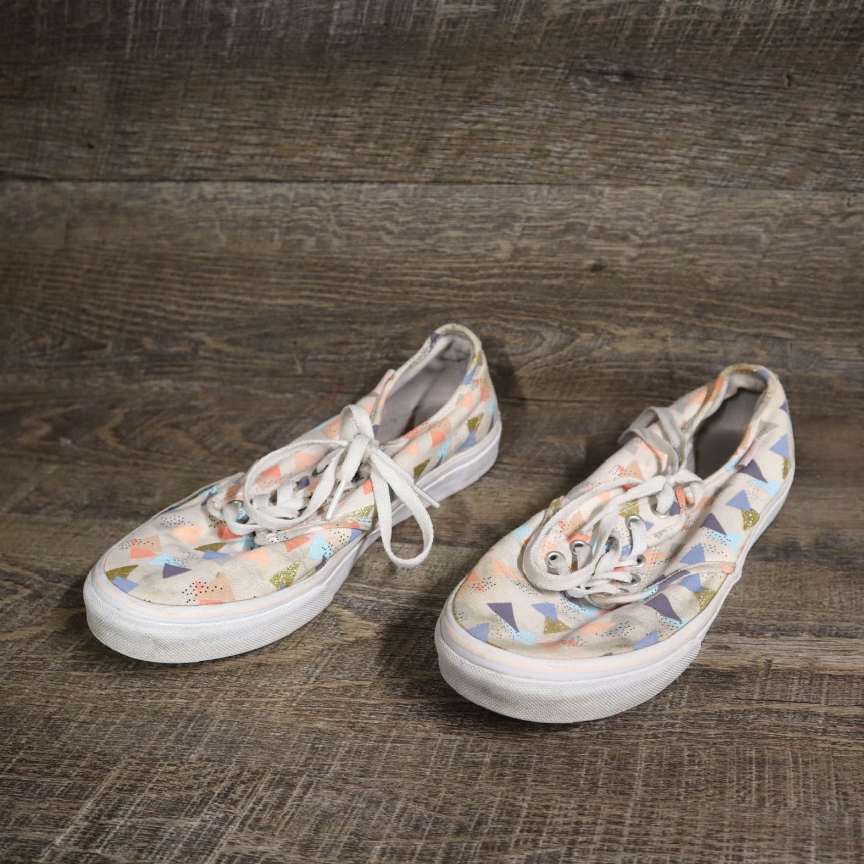 Vans VANS Off the Wall Tie Dye Sneakers Women's Size 9.5 Multicolor Athletic Shoes 90s Size US 9.5 / IT 39.5 - 2 Thumbnail