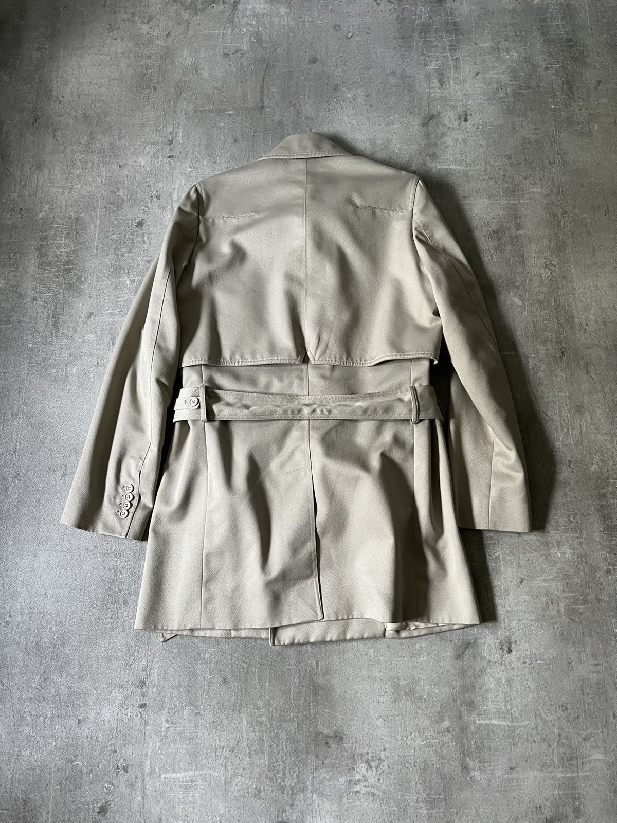 Dior Dior Homme S/S 08 coat beige belted rare Size US M / EU 48-50 / 2 - 13 Thumbnail