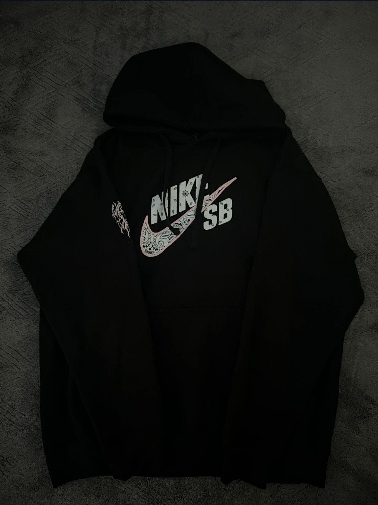 image of Cactus Jack For Nike Sb Hoodie in Black, Men's (Size Large)