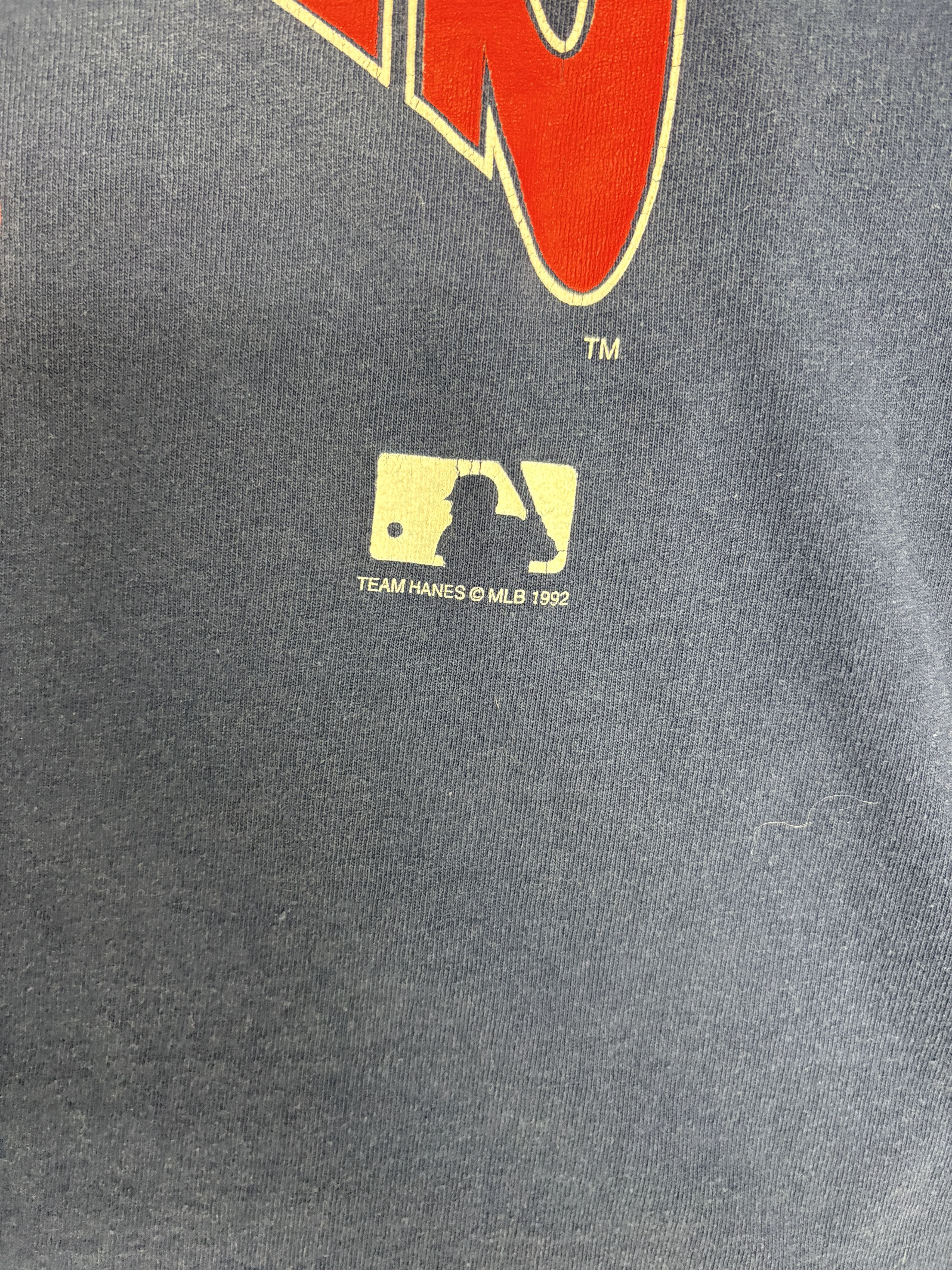 Vintage New York Yankees Vintage Blue T-Shirt Tee Size US XL / EU 56 / 4 - 3 Thumbnail