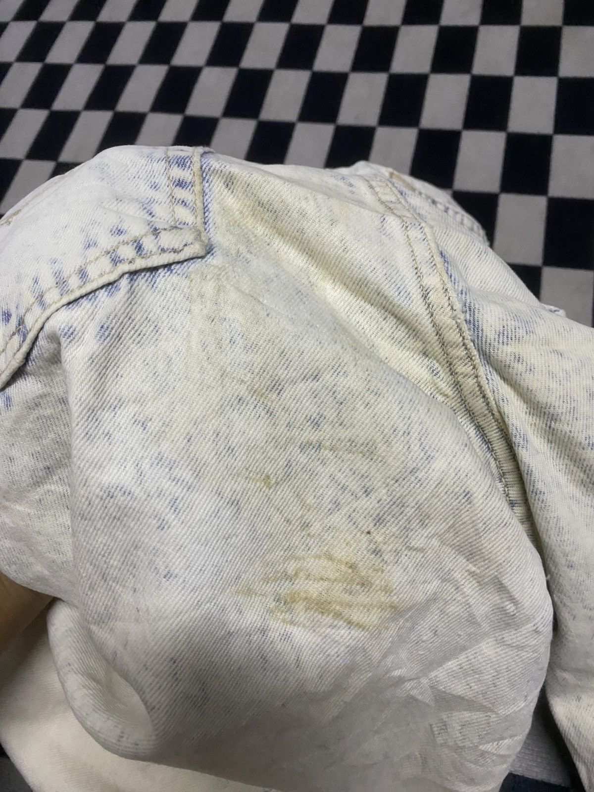 Levi's × Levi's Vintage Clothing × Vintage Vintage Levis Acid Wash Short Pants Size US 30 / EU 46 - 9 Thumbnail