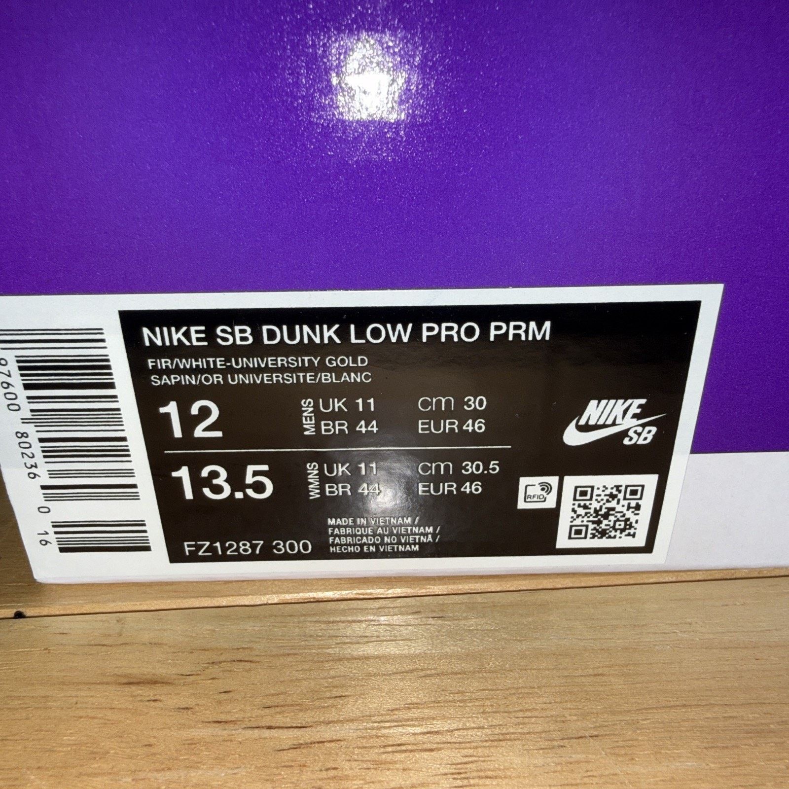 Nike Nike Dunk Premium SB Low Seattle Supersonics 12 FZ1287-300 Size US 12 / EU 45 - 9 Thumbnail