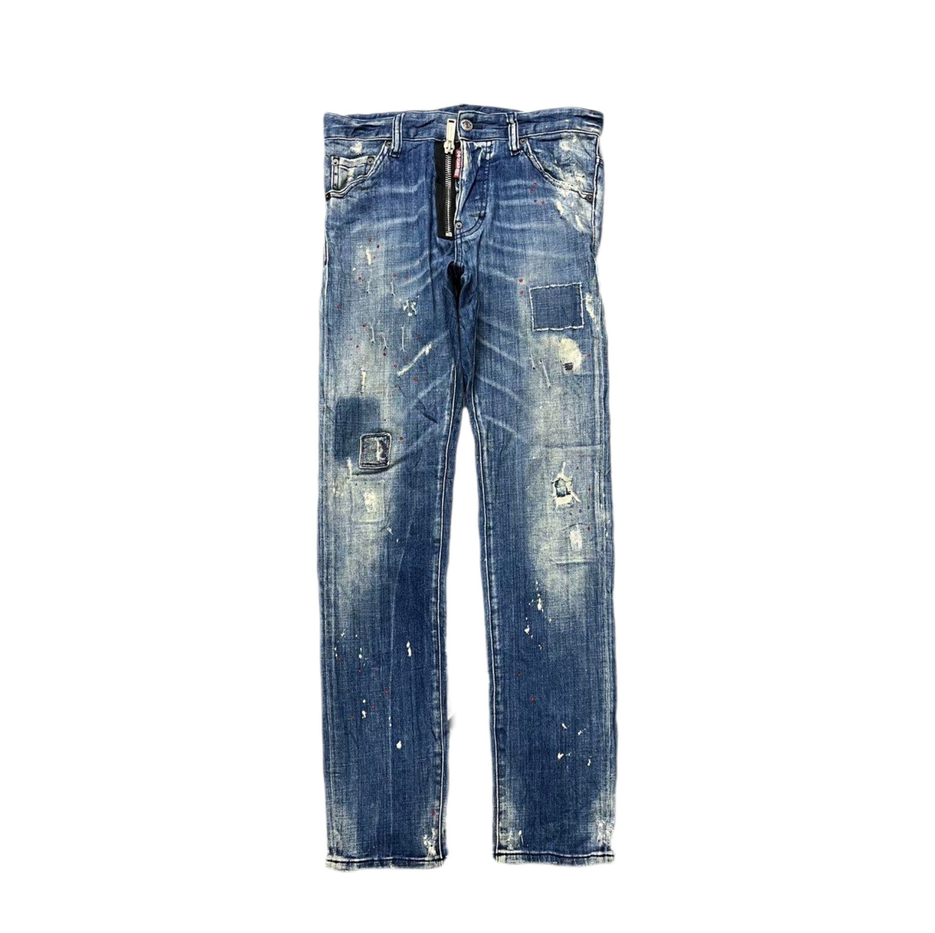 Dsquared2 Dsquared2 Cool Guy Jeans Paint Splatter Distressed Size US 42 / EU 58 - 1 Thumbnail