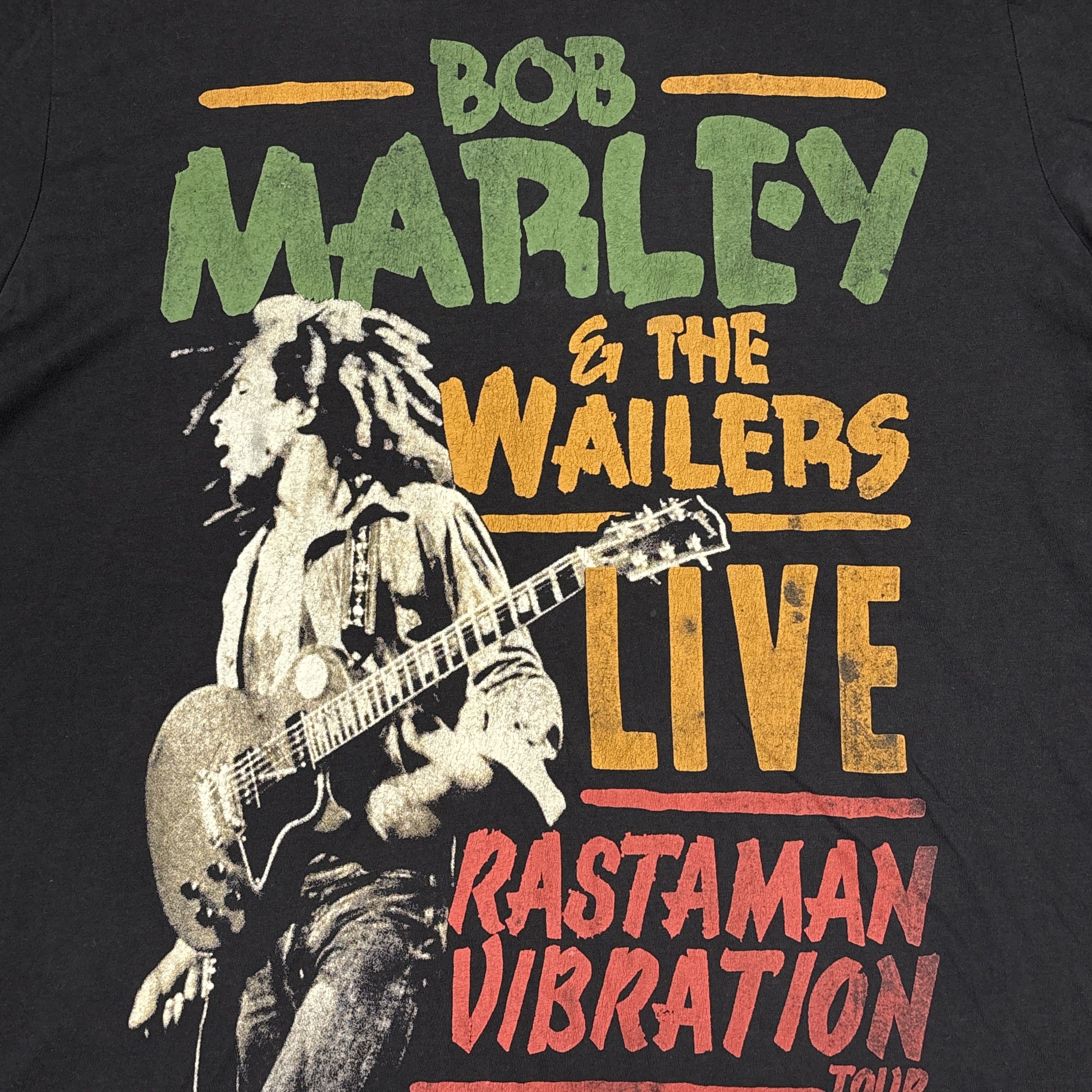 Band Tees Bob Marley Shirt The Wailers Reggae Band Tee Rap Tee Size US XL / EU 56 / 4 - 3 Thumbnail