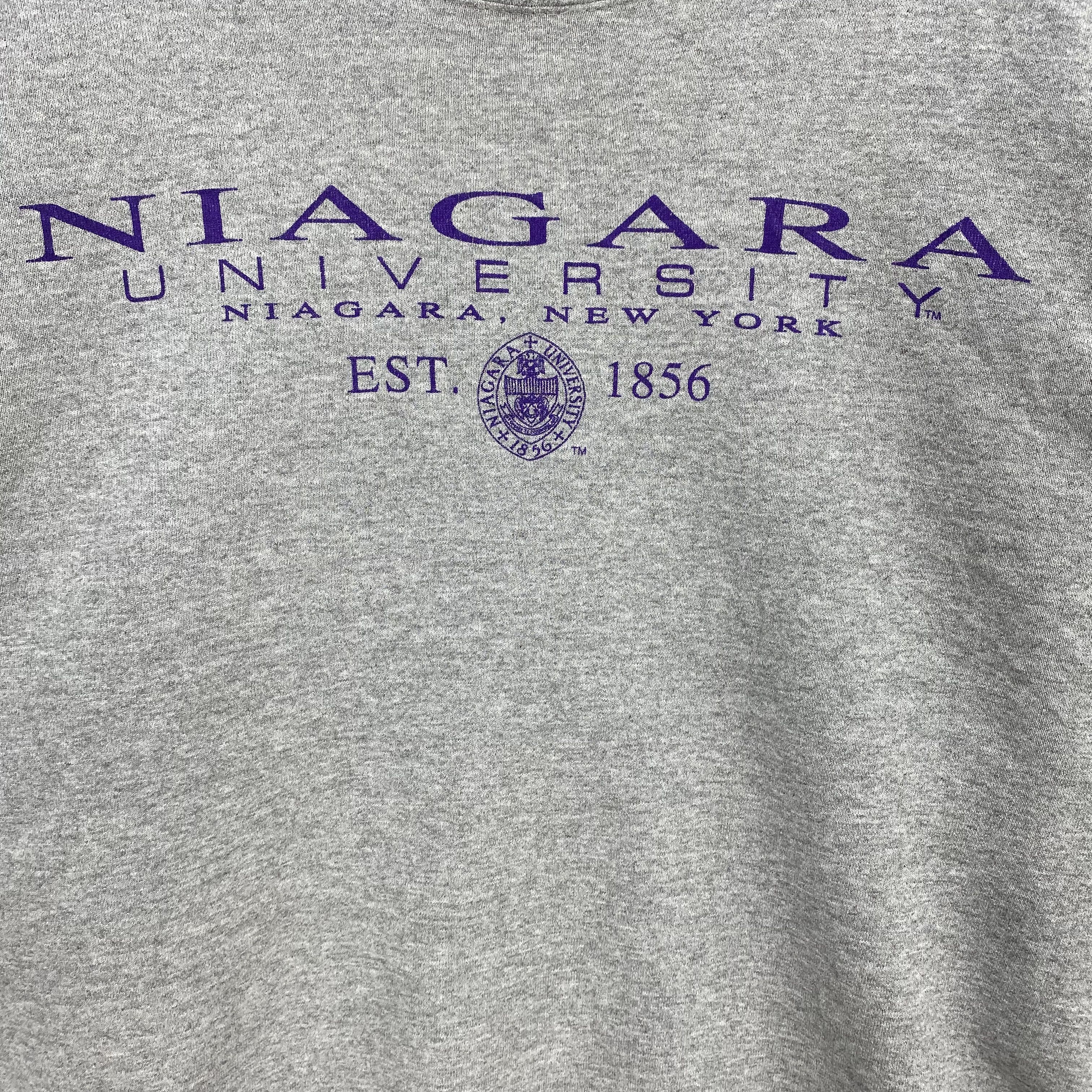Jansport Vintage Y2K Distressed Jansport Sweater Niagara University Size US XL / EU 56 / 4 - 3 Thumbnail
