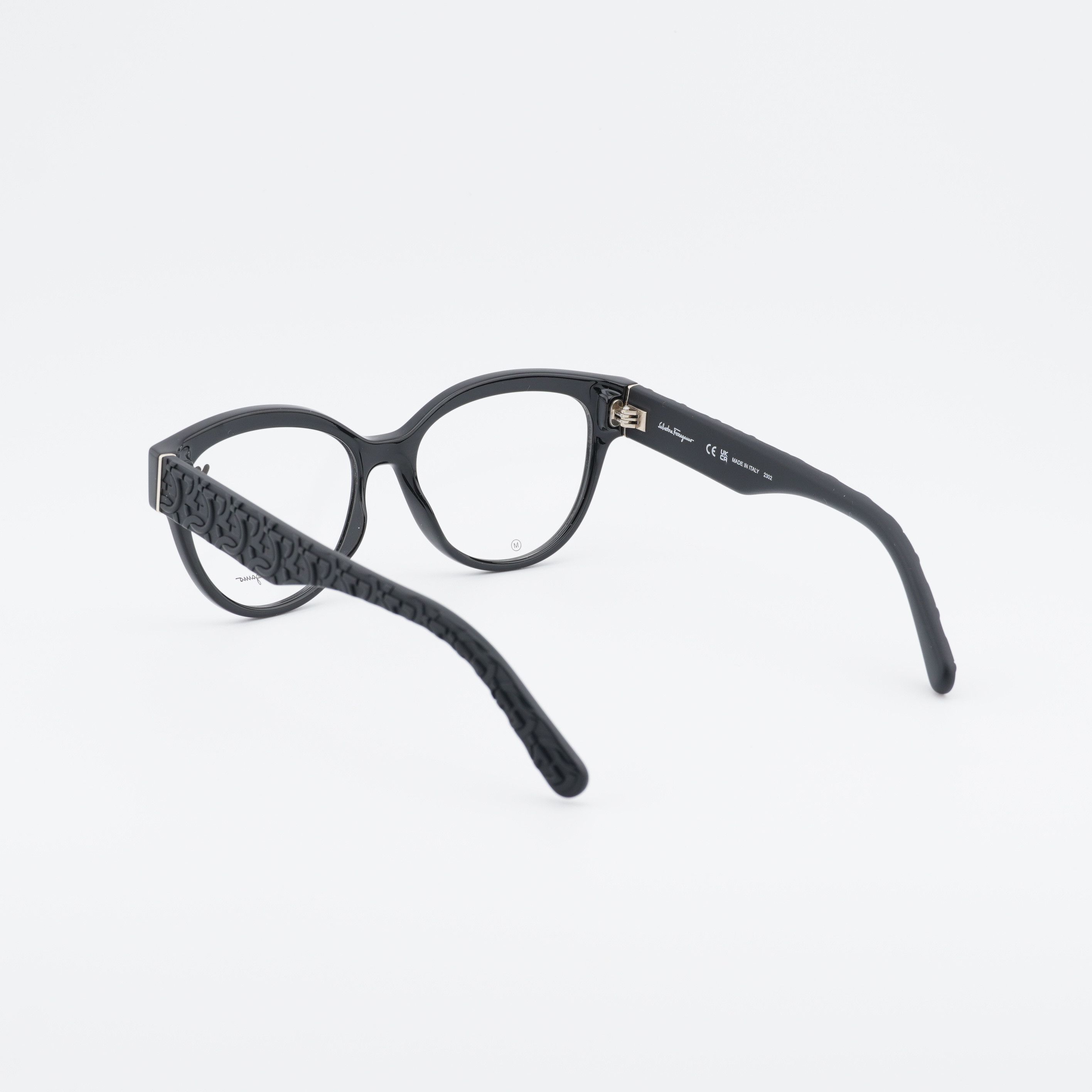 Salvatore Ferragamo Salvatore Ferragamo SF2957E 001 Eyeglasses Black 54mm Size ONE SIZE - 4 Thumbnail