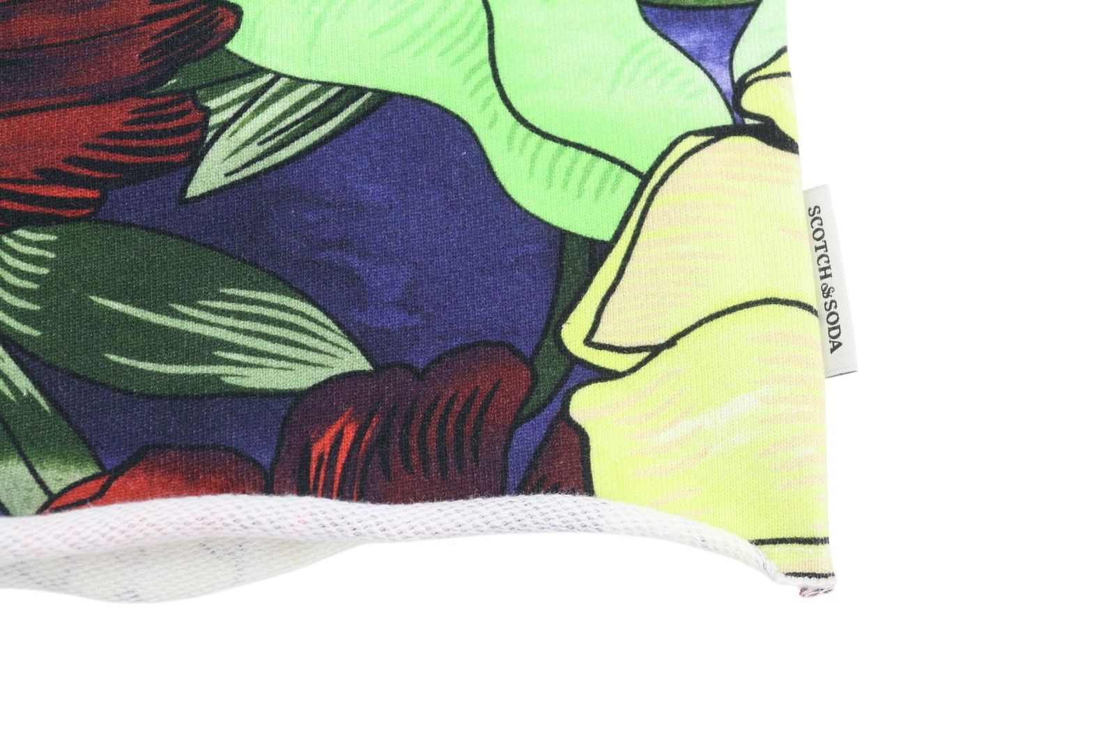 Scotch & Soda 2XL Colourful Floral Crew Thick T-Shirt 89105 Size US XXL / EU 58 / 5 - 6 Thumbnail