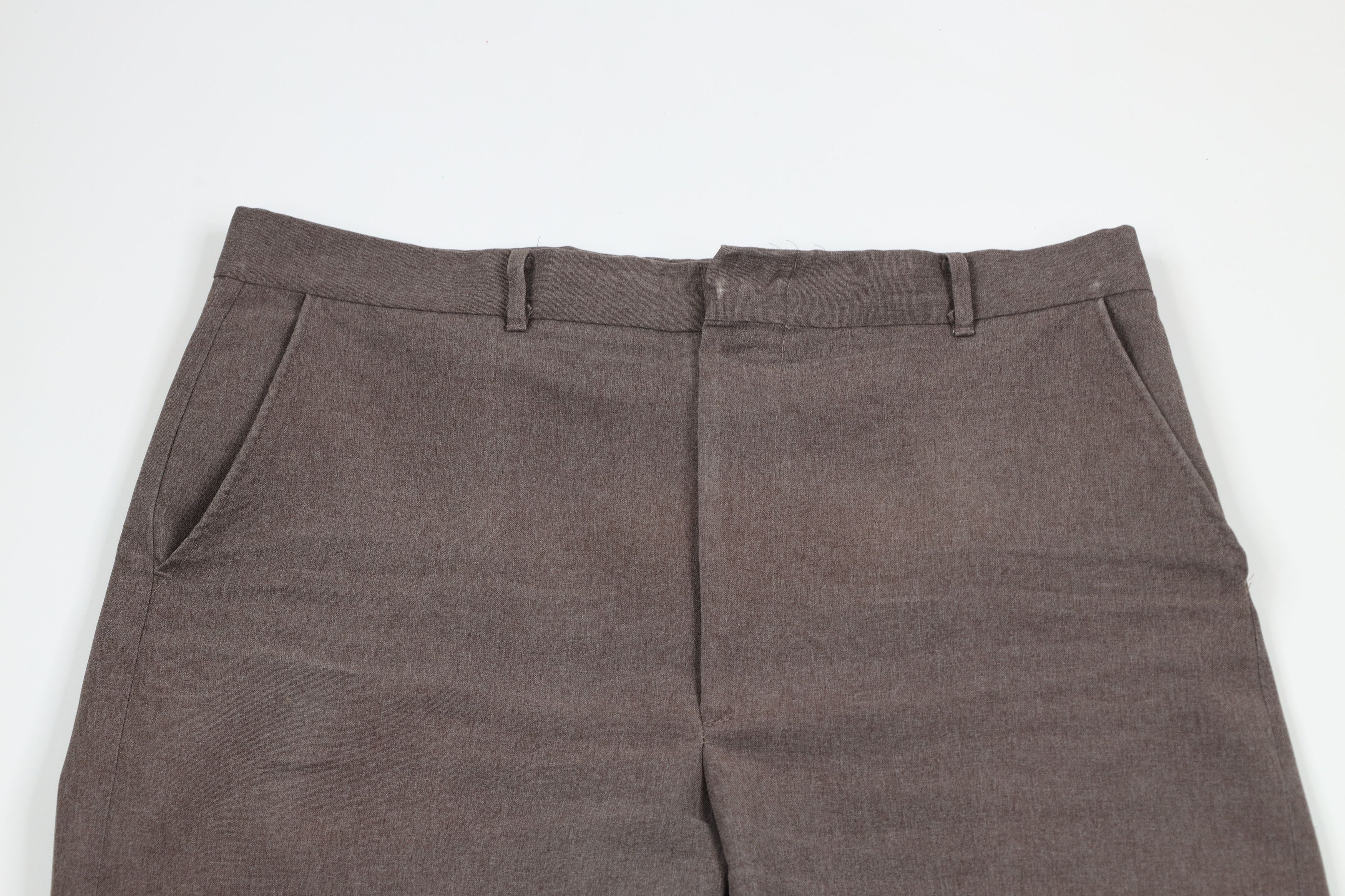 Vintage Vintage 70s Streetwear Knit Wide Leg Bell Bottoms Pants USA Size US 34 / EU 50 - 2 Thumbnail