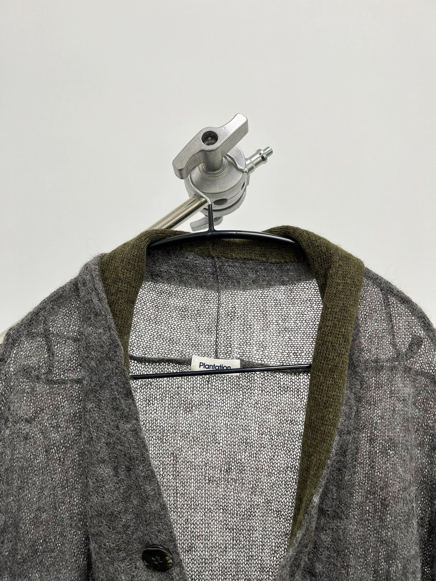 Issey Miyake Issey Miyake color block knit wool cardigan Size M / US 6-8 / IT 42-44 - 4 Thumbnail
