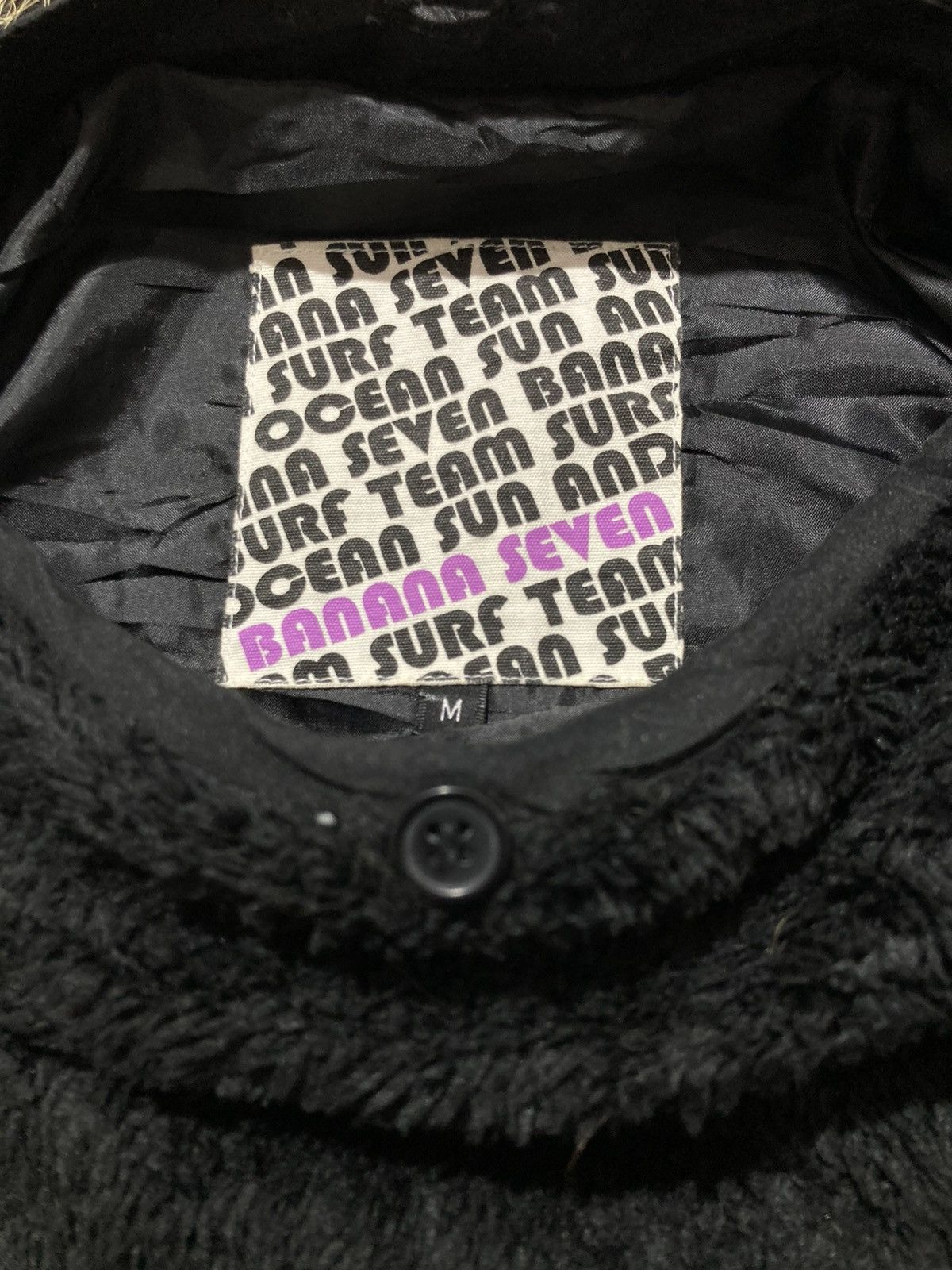 If Six Was Nine 2000s Banana Seven Down Fur Jacket Goa Apocalypse Style Size US S / EU 44-46 / 1 - 22 Thumbnail