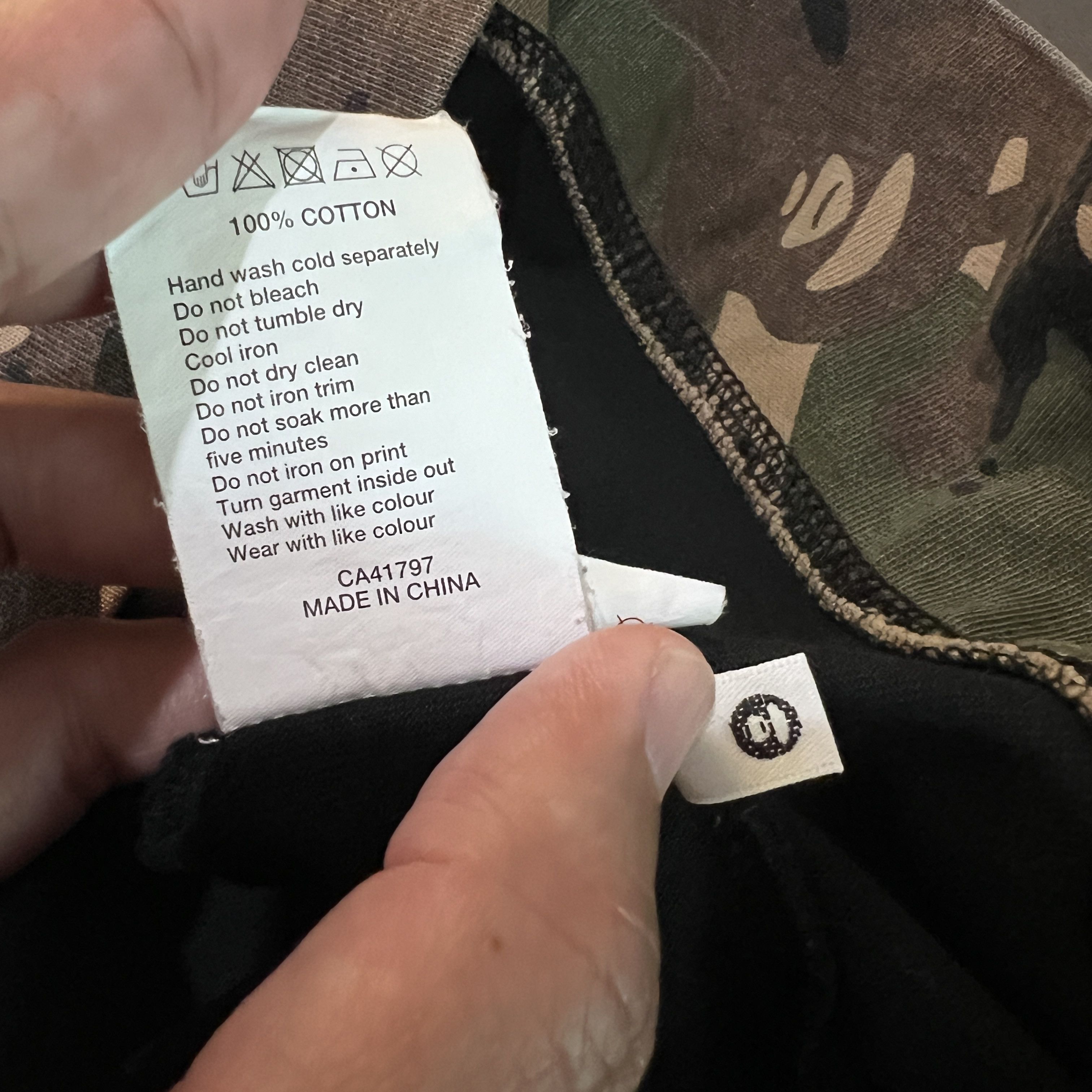 Aape Aape by A Bathing Ape SPEC-APUNVS-AP01 Pocket Tee Size US M / EU 48-50 / 2 - 13 Thumbnail