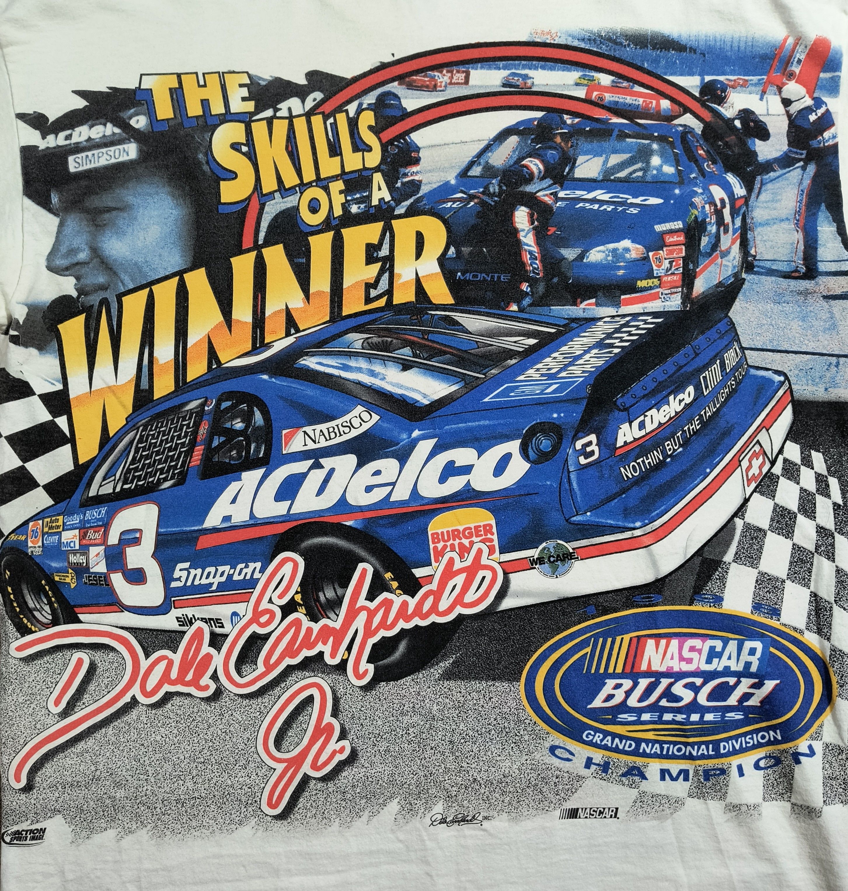 Chase Authentics Vintage NASCAR Dale Earnhardt Jr champion 1998 tee Size US L / EU 52-54 / 3 - 7 Thumbnail
