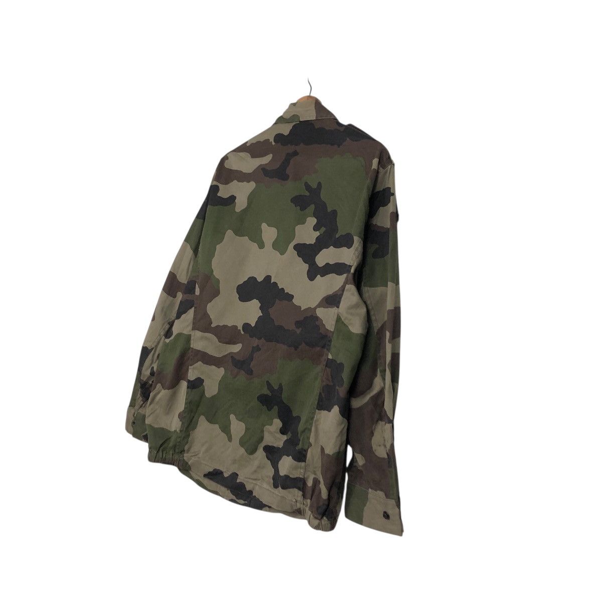 Vintage 📌Vintage Chore Military Jacket Camo Design Smock Design Size US L / EU 52-54 / 3 - 11 Thumbnail