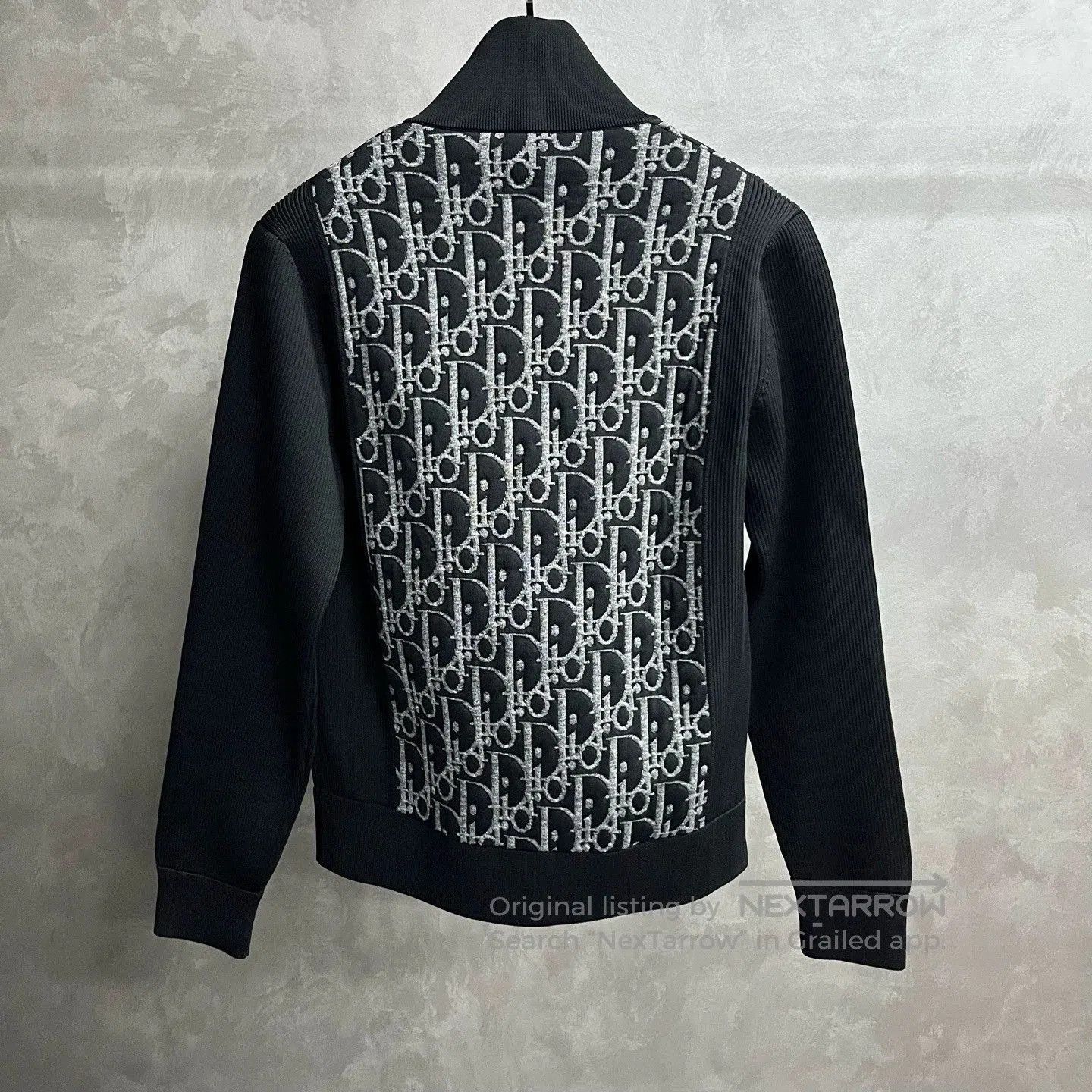Dior dior black 3D letter knit jacket. Size US S / EU 44-46 / 1 - 5 Thumbnail