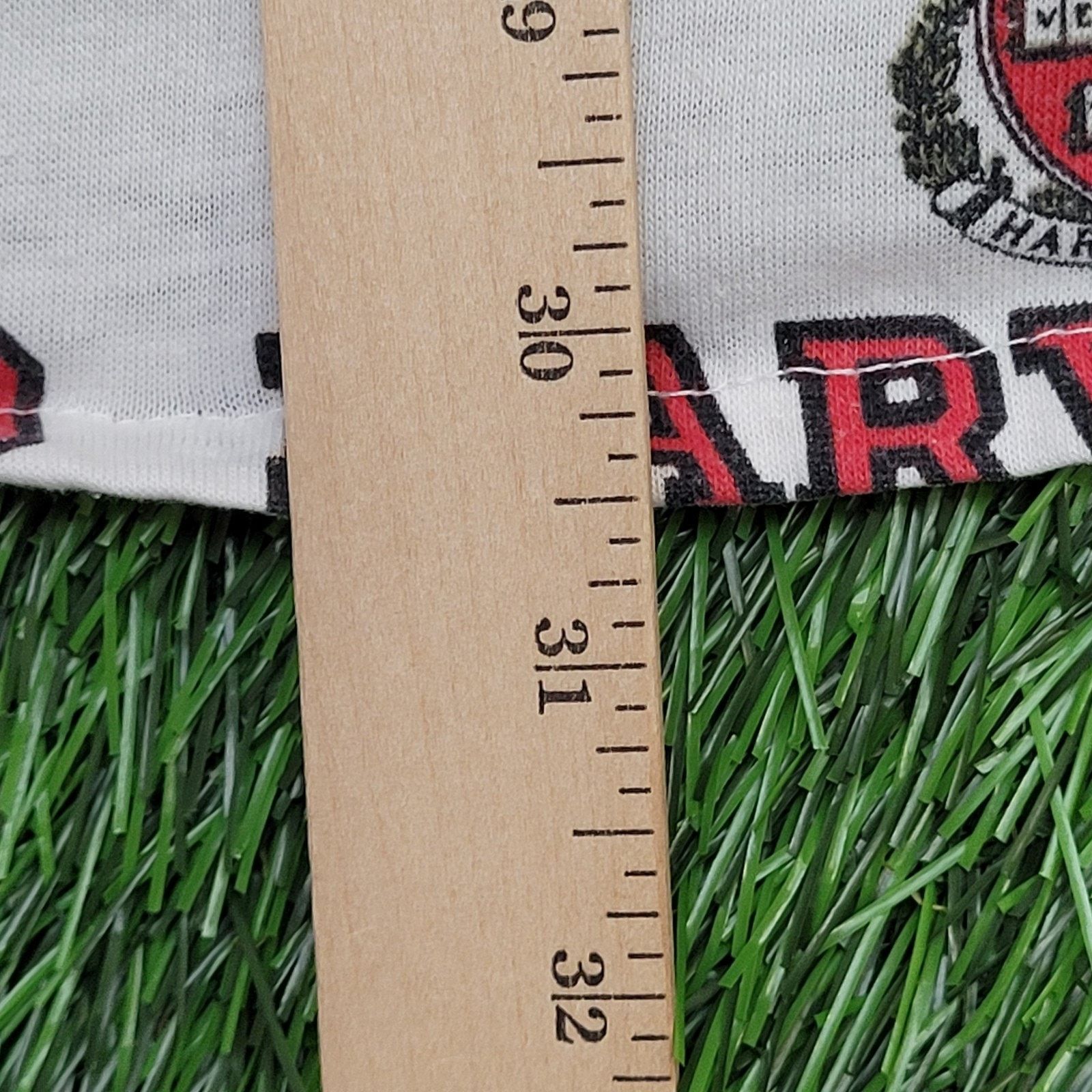 Other Vintage 90s Harvard University Polo Shirt 2XL 25x31 White Size US XXL / EU 58 / 5 - 10 Thumbnail