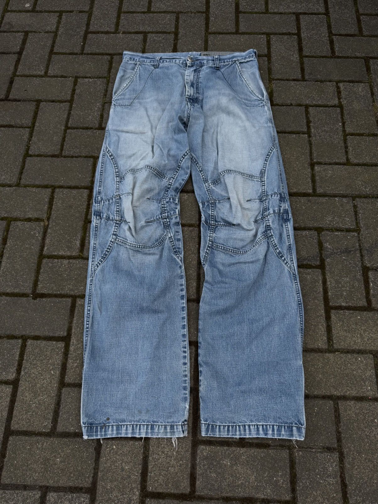 Diesel Vintage Diesel 3D Jeans W31 Denim Pants Y2K Avant-garde Size US 31 - 1 Thumbnail