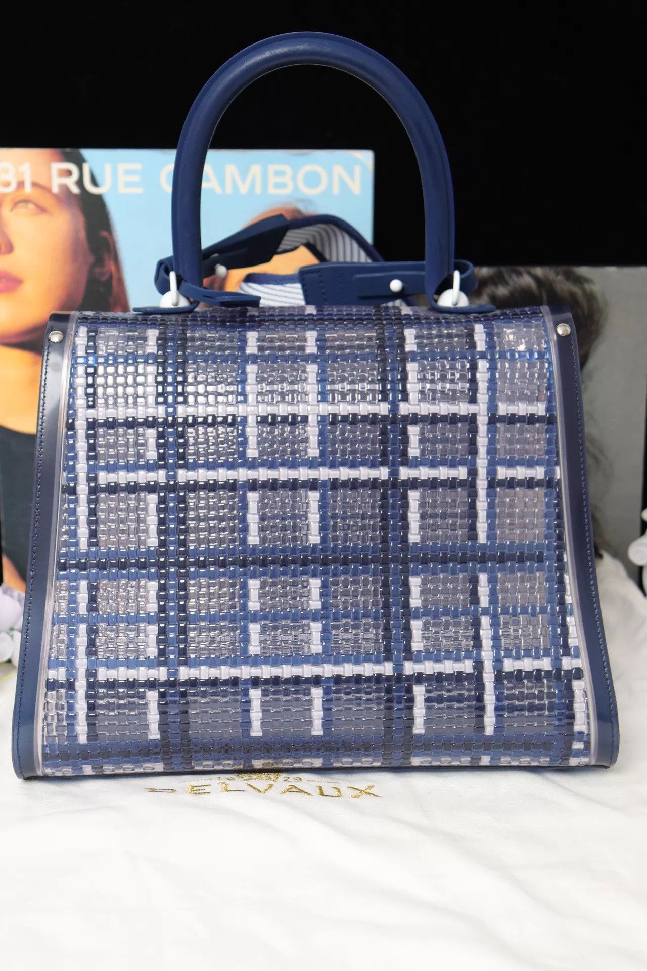 Delvaux Delvaux Brilliant Clear PVC Top Handle Shoulder Bag 29x22x11 Size ONE SIZE - 2 Thumbnail