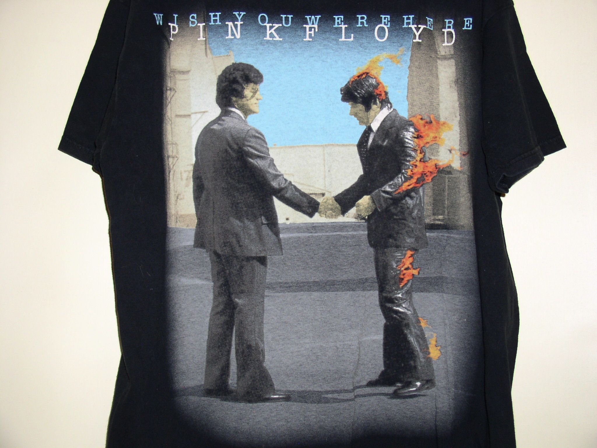 Liquid Blue Pink Floyd Shirt Wish You Were Here Vintage 2005 Liquid Blue Size US XL / EU 56 / 4 - 2 Thumbnail