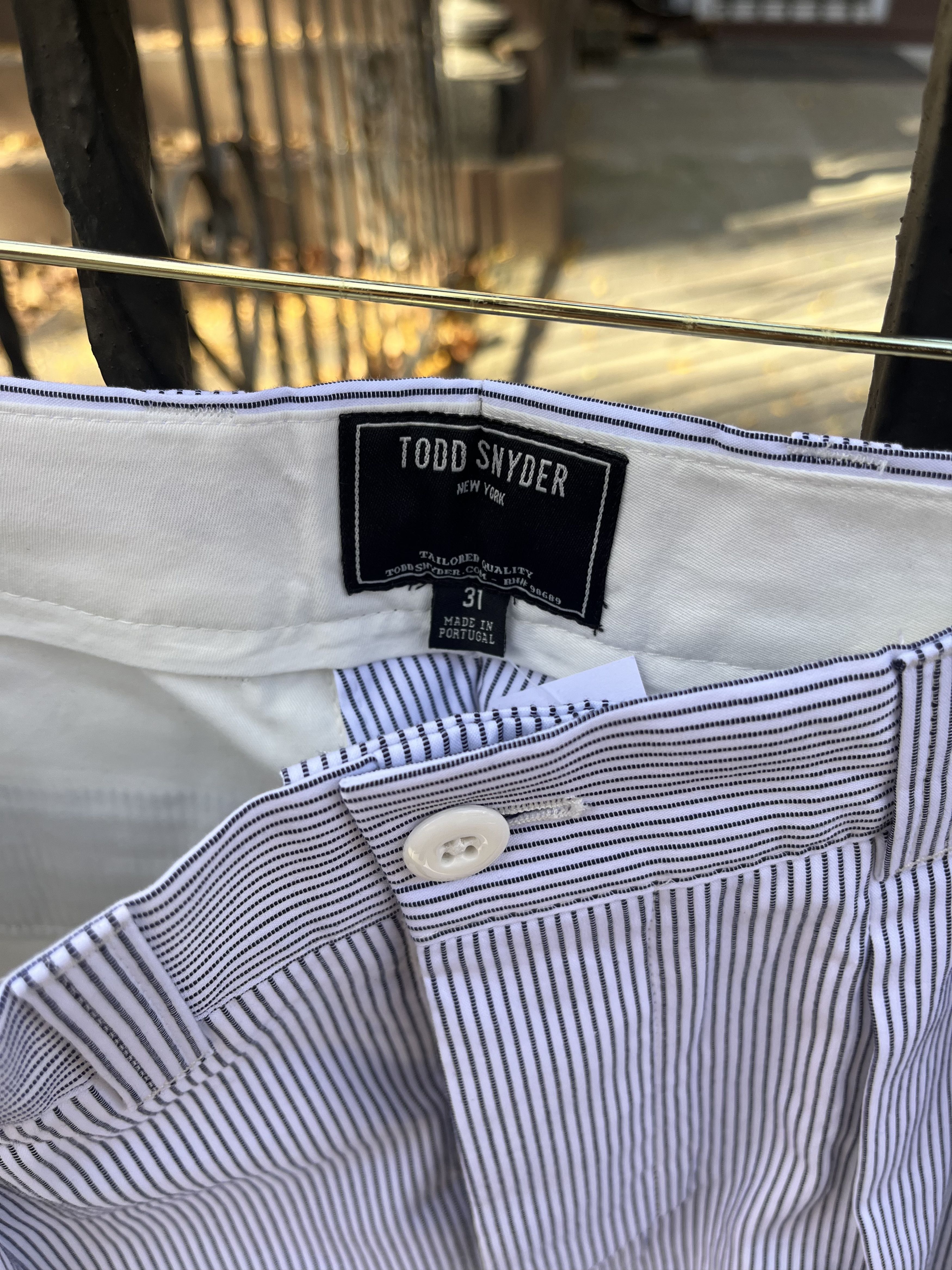 Todd Snyder Pinstripe Todd Snyder dress pants Size US 31 - 2 Thumbnail