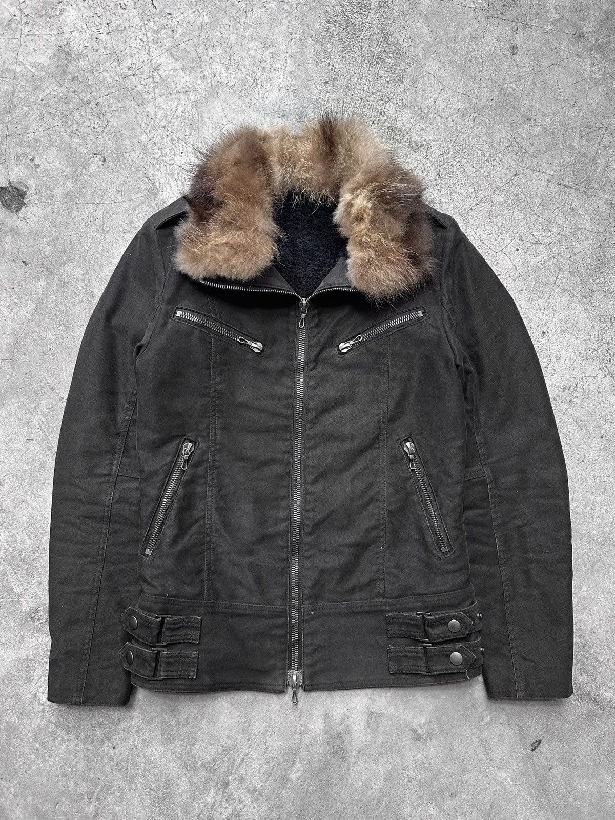 Shellac Shellac Fur Rider Jacket | Grailed