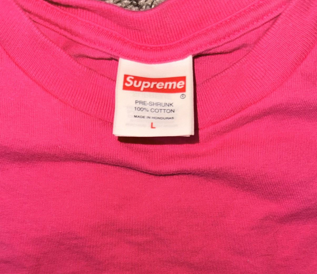Supreme Supreme Tape Tee Size US L / EU 52-54 / 3 - 3 Thumbnail