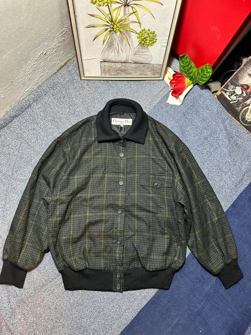 【希少ヴィンテージ】Christian Dior SPORTS ジップジャケット Christian Dior Sports Vintage Logo Jacket #M Polyester Navy