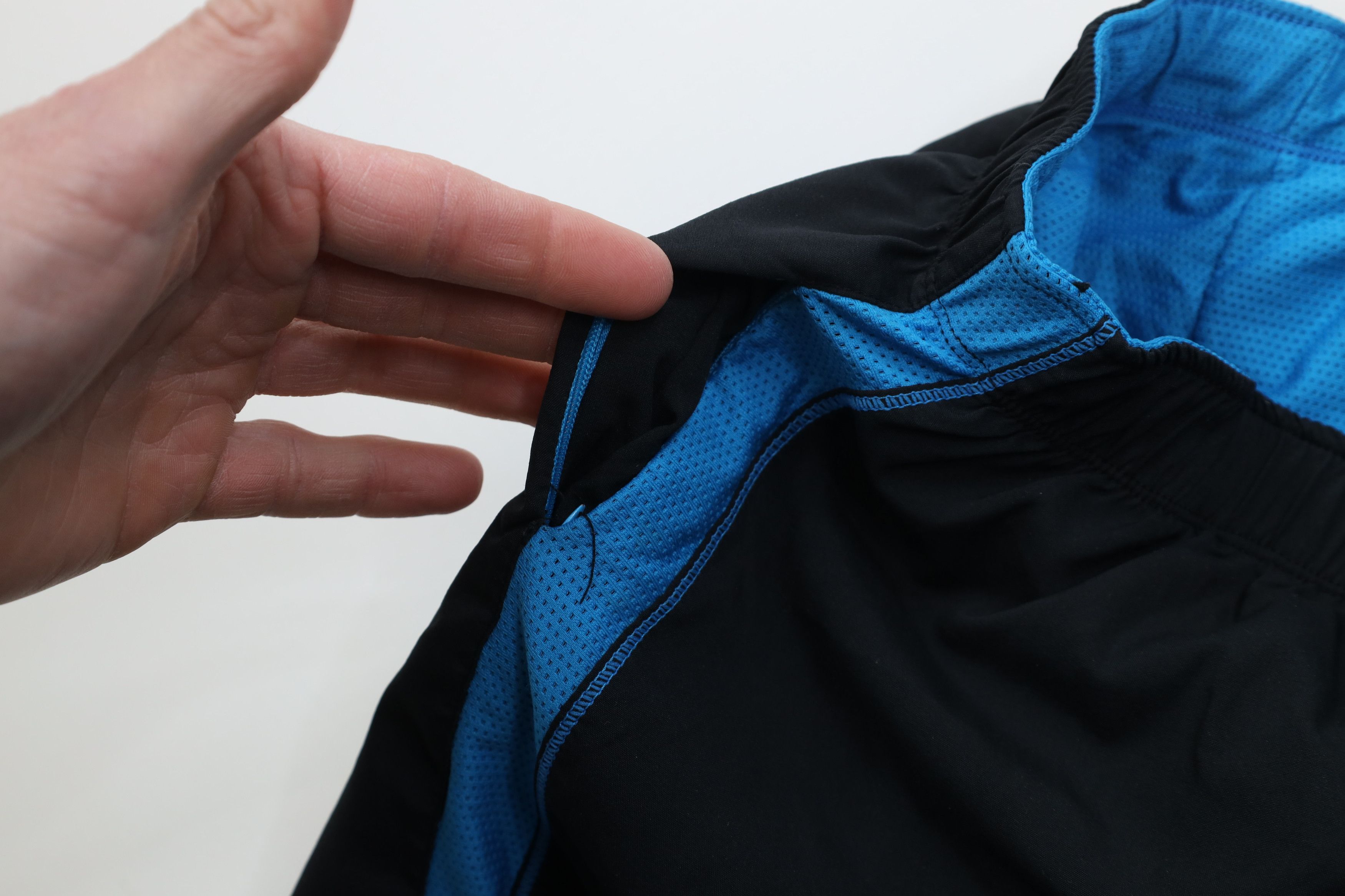 Asics Vintage Y2K Asics Lined Running Jogging Shorts Black Blue Size US 34 / EU 50 - 8 Thumbnail