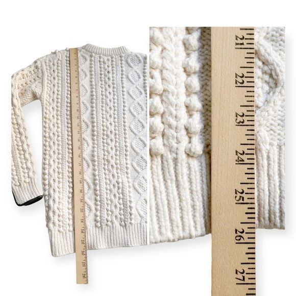 3.1 Phillip Lim 3.1 Phillip Lim cotton blend cable knit side zip sweater, Si Size XS / US 0-2 / IT 36-38 - 14 Thumbnail
