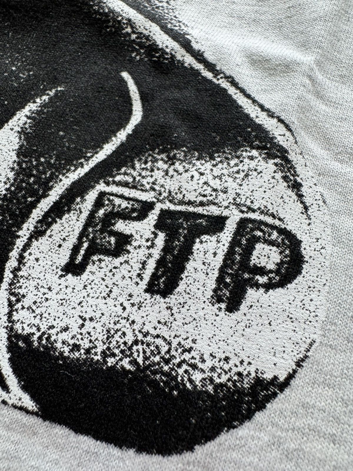 Fuck The Population FTP Pupil Tee Ash Grey Size US XL / EU 56 / 4 - 4 Thumbnail