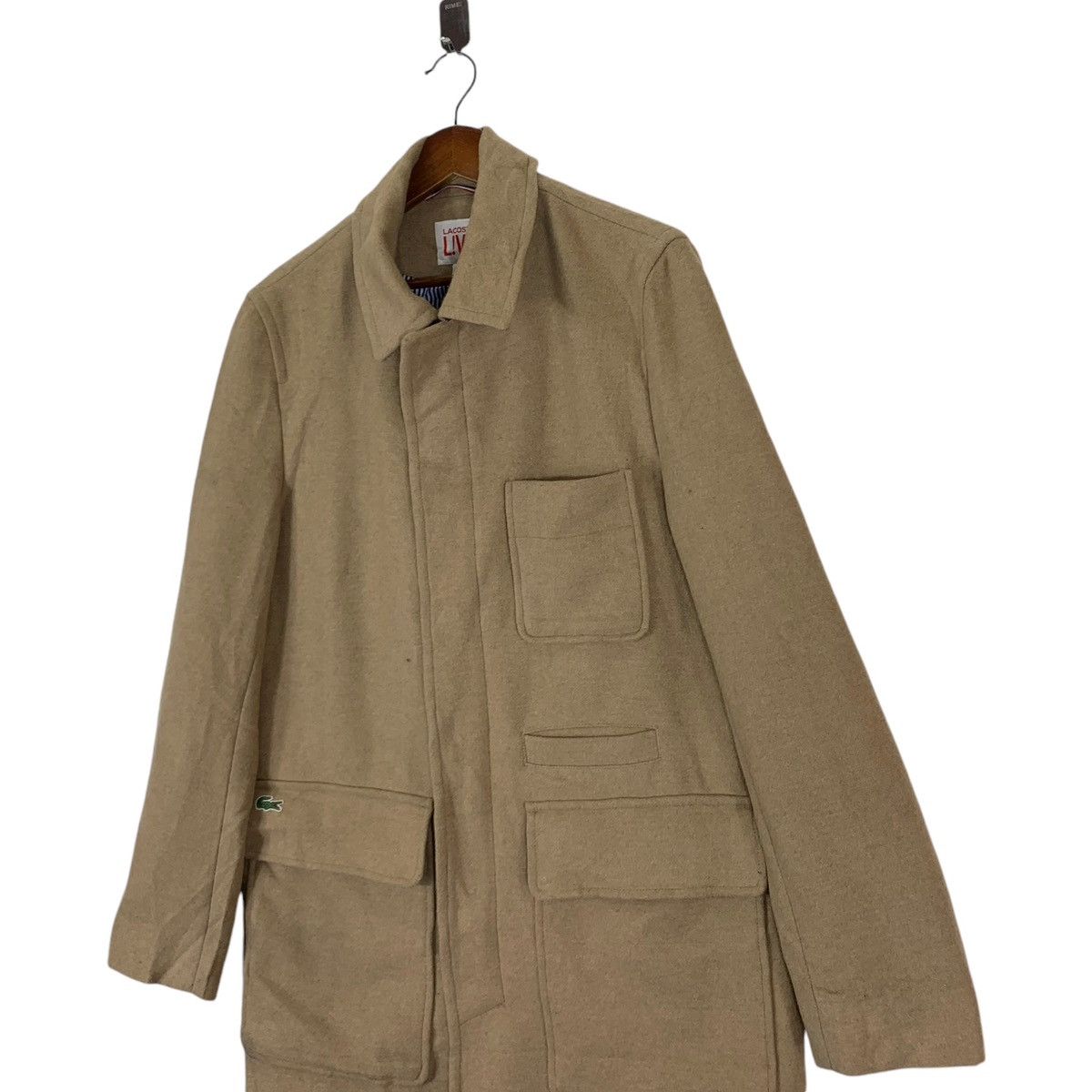⚡️⚡️Lacoste Live Casual Brand Overcoat Wool Jacket