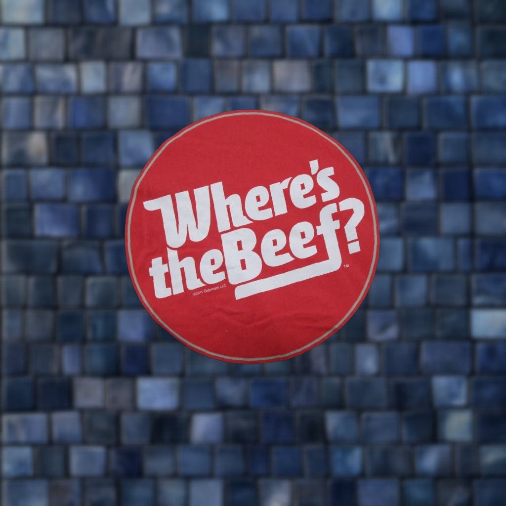 Vintage Homage Where’s The Beef Wendy’s Restaurant Slogan Shirt Size L USA Made Read Size US L / EU 52-54 / 3 - 1 Thumbnail