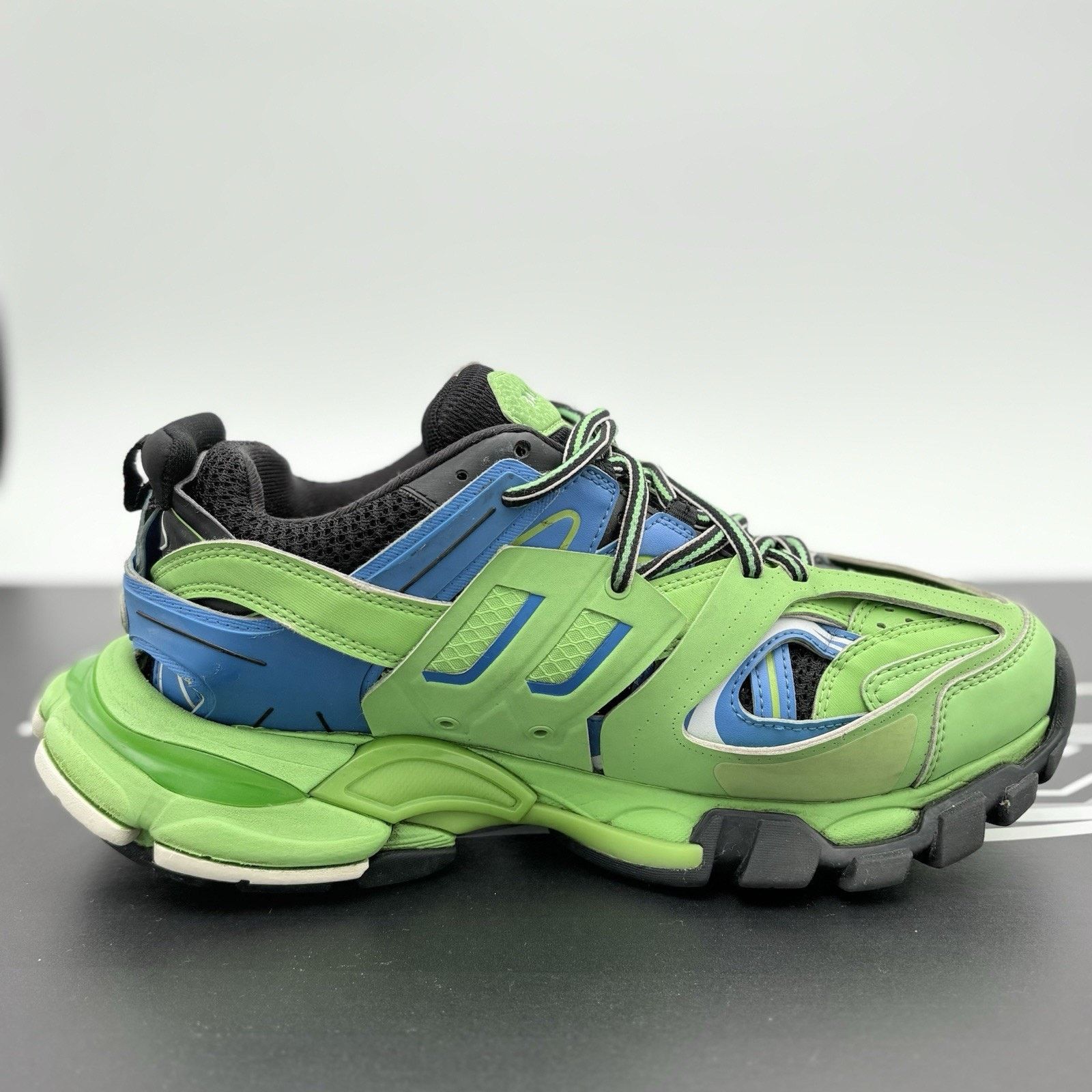 Balenciaga Balenciaga Track ' Blue Green ' | GOOD CONDITION! Size US 7 / EU 40 - 10 Thumbnail