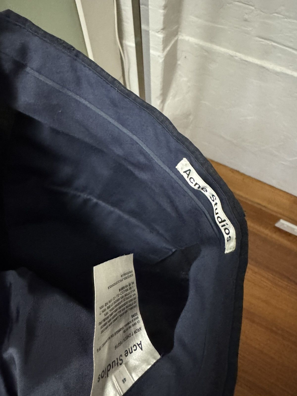 Acne Studios Acne Studios Aron T Check PSS16 Size US 32 / EU 48 - 5 Thumbnail