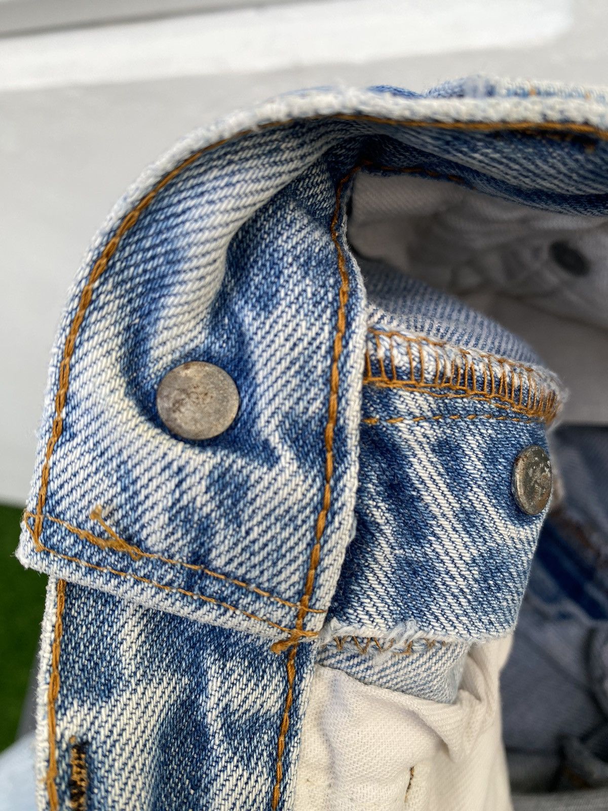 Levi's × Levi's Vintage Clothing × Vintage size 32x30 vintage levi's 501 redline 80s distressed Size US 32 / EU 48 - 10 Thumbnail