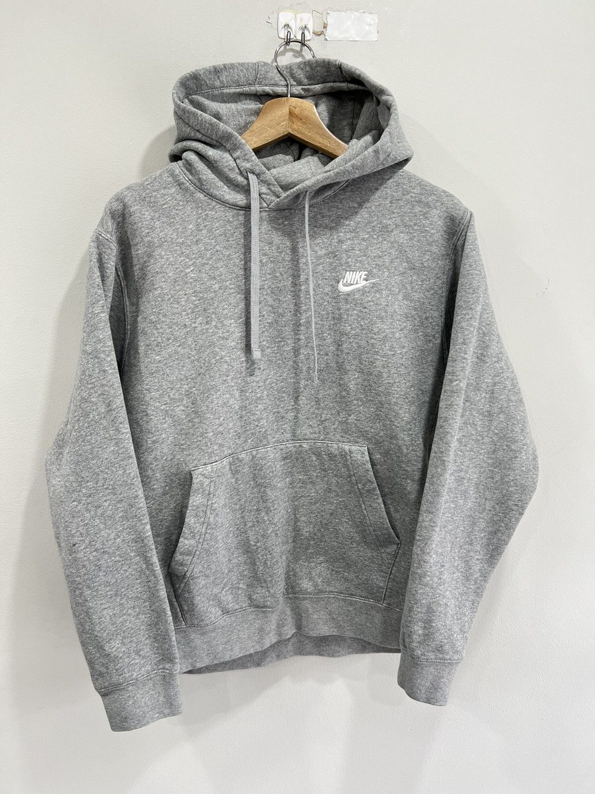 Nike Vintage Nike Hoodie Sweater swoosh check Size US S / EU 44-46 / 1 - 1 Thumbnail