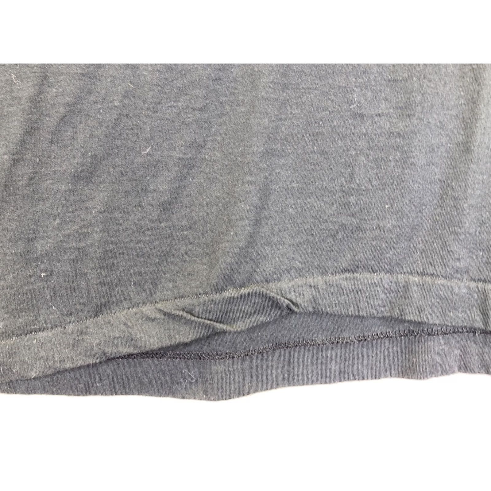 Fruit Of The Loom VINTAGE Fruit Of The Loom Shirt Mens 2XL Black Cotton Blend Single Stitch Gel Art Deer Pocket Crew Neck T-Shirt XXL-9284 Size US XXL / EU 58 / 5 - 8 Thumbnail