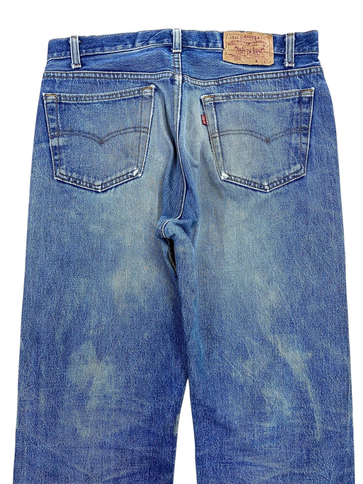 Levi's Vintage Levi’s Rusty Faded Wash Style Ripped Jeans Size US 32 / EU 48 - 4 Thumbnail