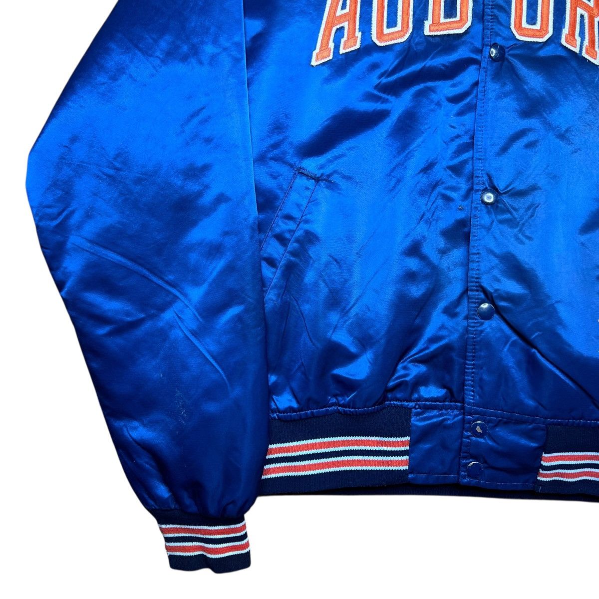Starter Vintage 1980s NCAA Auburn Tigers Starter Satin Bomber Jacket Size US XL / EU 56 / 4 - 23 Thumbnail