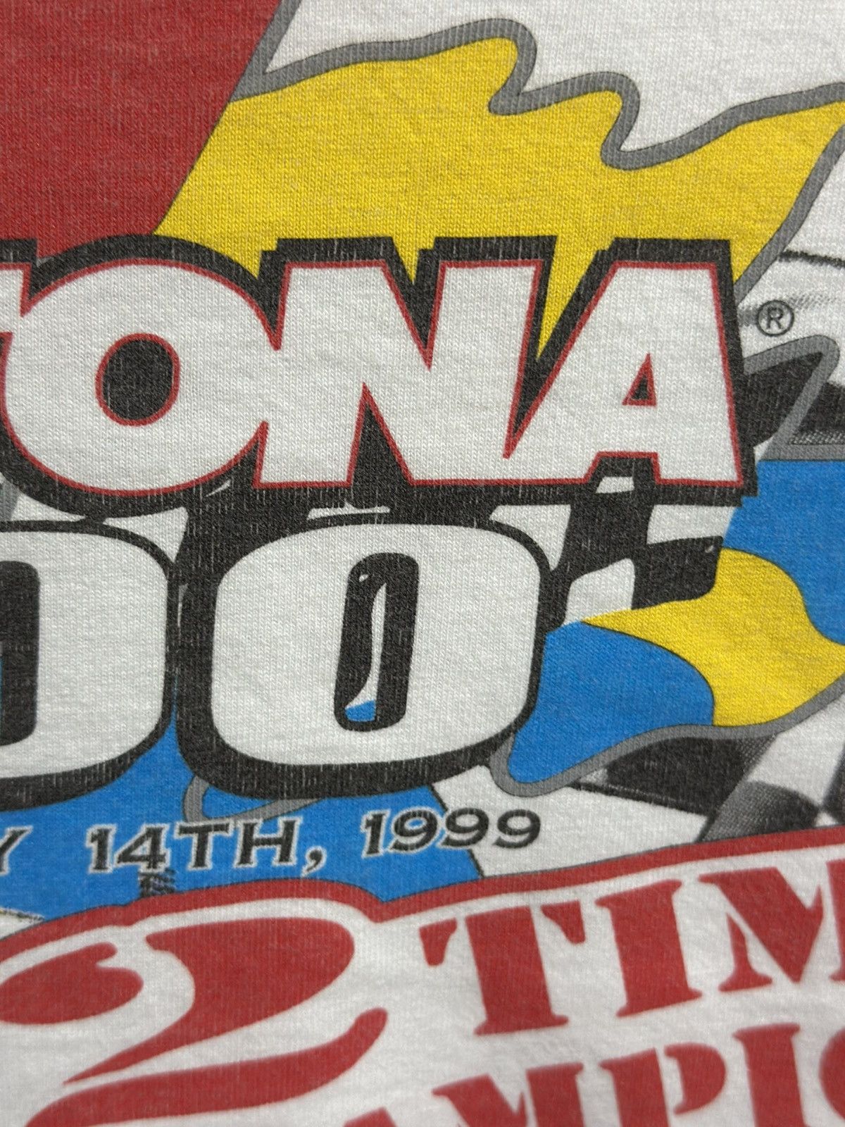 Chase Authentics Vintage 1999 Daytona 500 Faded Tee Size US XXL / EU 58 / 5 - 3 Thumbnail