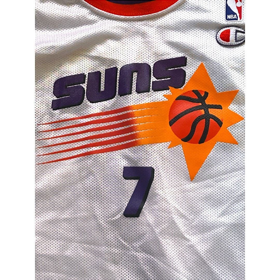 Champion × NBA Phoenix Suns #7 Kevin Johnson 90's Jersey Youth M 10-12 Size US XS / EU 42 / 0 - 2 Thumbnail
