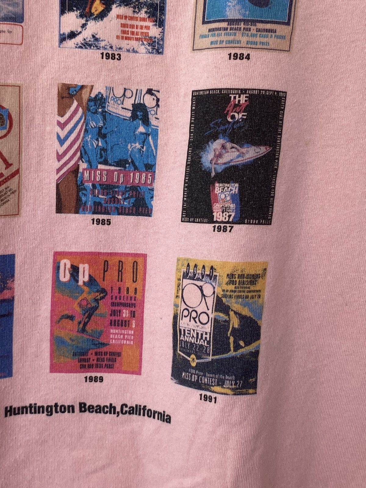 Vintage Vintage 90s Ocean Pacific Surfing Tees Size US L / EU 52-54 / 3 - 6 Thumbnail