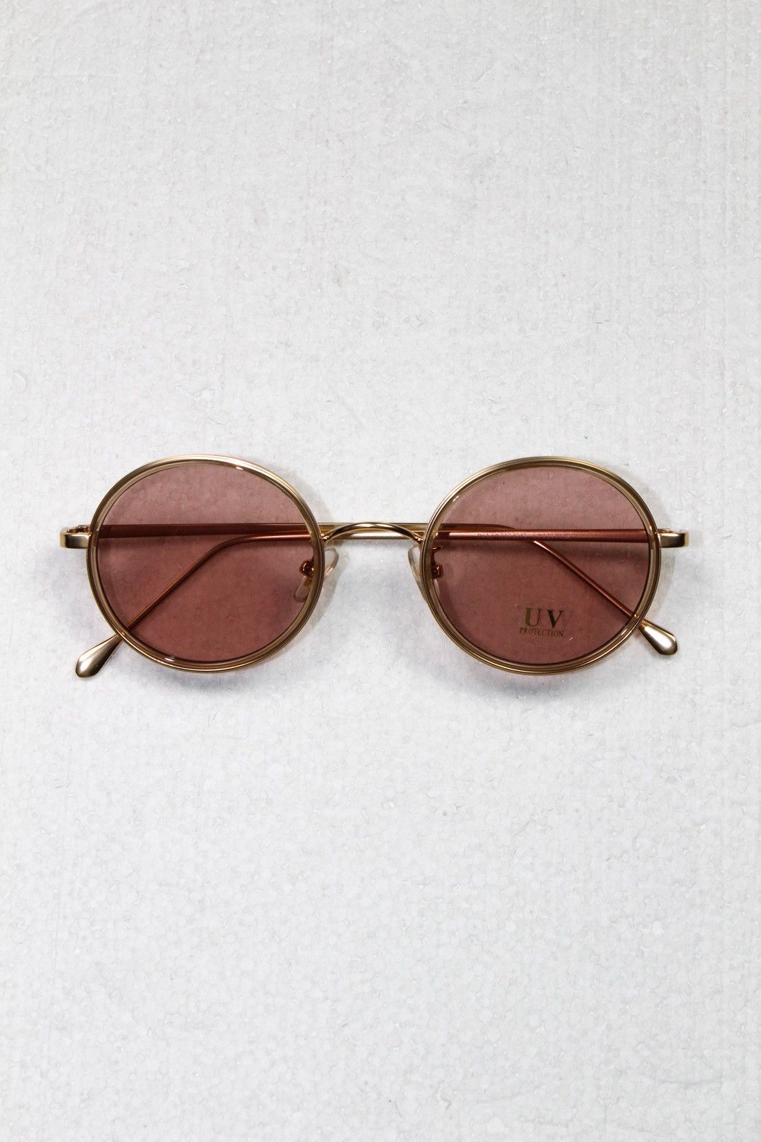 Number (N)ine Round Frame Sunglasses (Gold) Size ONE SIZE - 1 Thumbnail