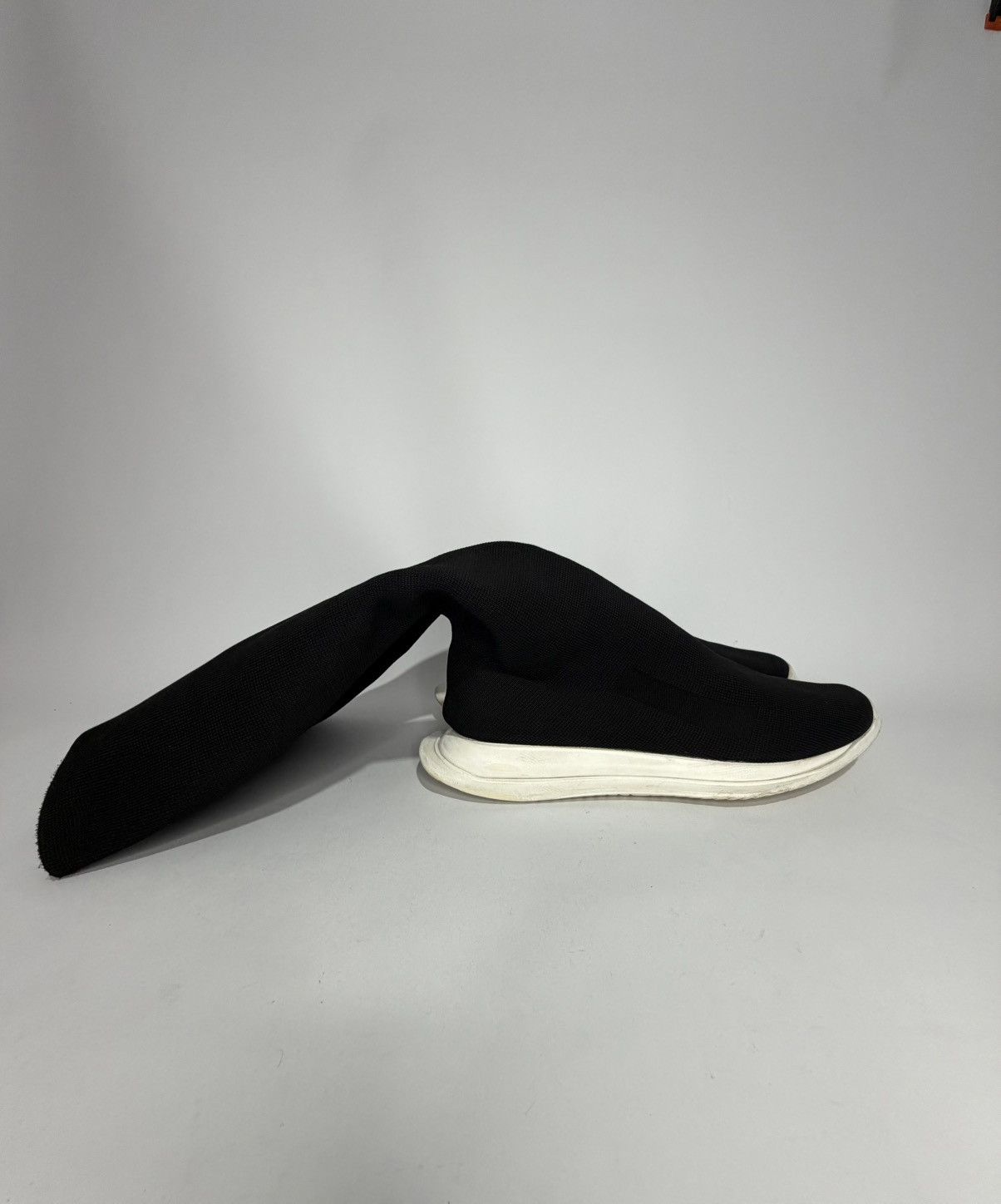 Rick Owens Drkshdw DRKSHDW BY RICK OWENS Sock Runner Black Size US 9 / EU 42 - 4 Thumbnail