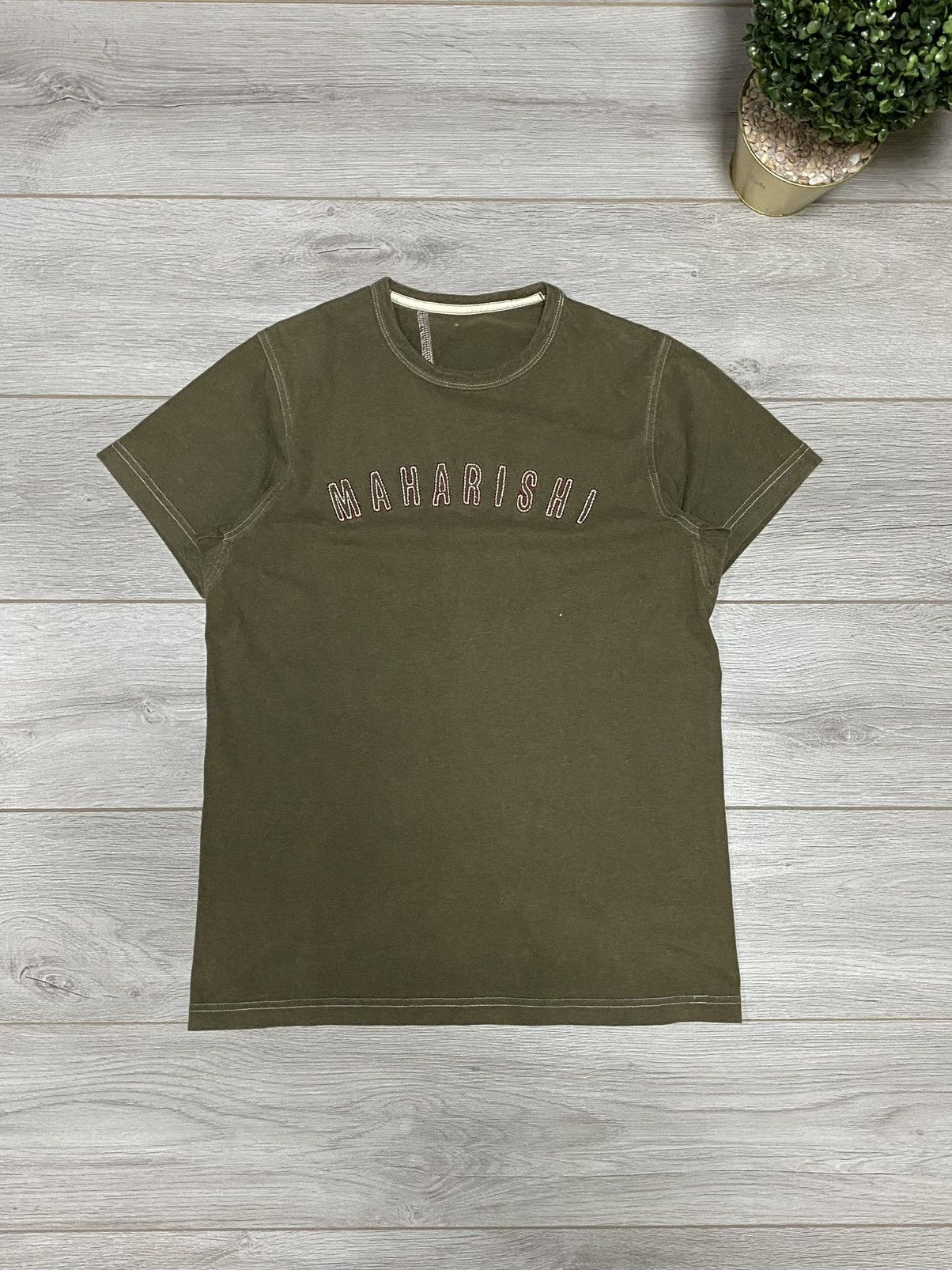 Maharishi Maharishi memento mori year of the snake tee shirt spell Size US M / EU 48-50 / 2 - 2 Thumbnail