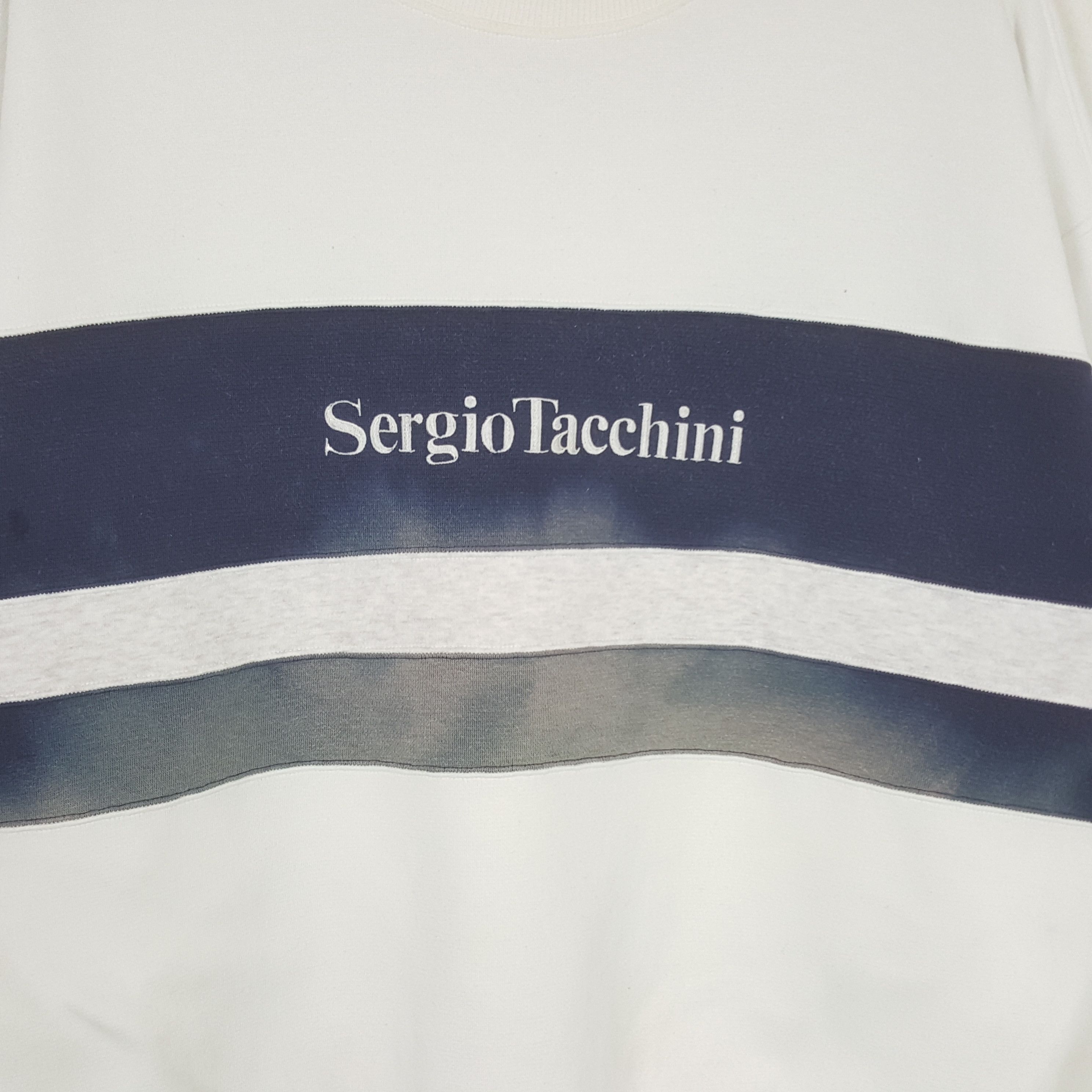 Sergio Tacchini Vintage Sergio Tacchini Tennis Sports Sweatshirt C293N18 Size US XL / EU 56 / 4 - 2 Thumbnail