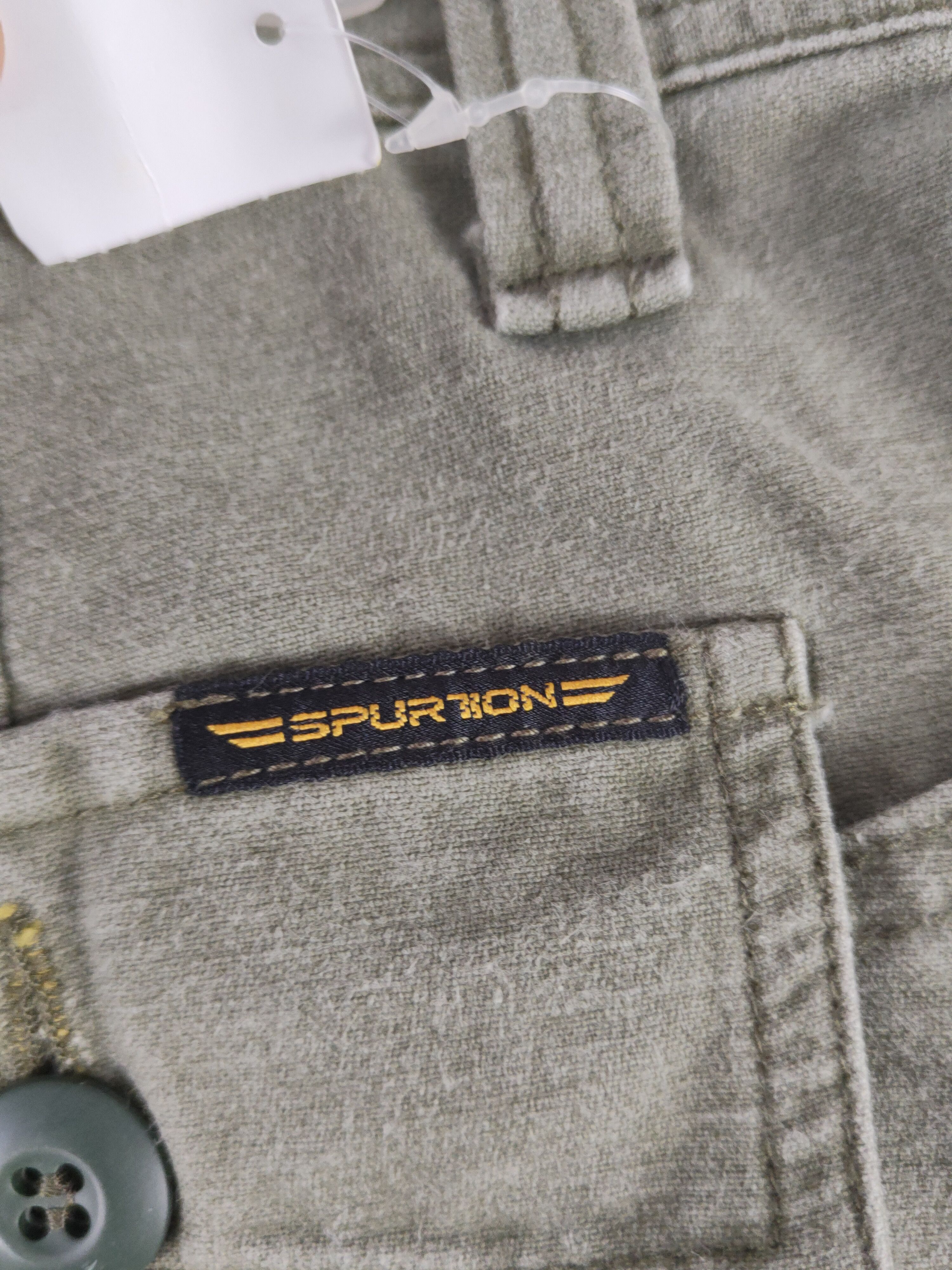 Japanese Brand DL Spurtion Army Green Multipocket Cargo Pants #1915 Size US 34 / EU 50 - 10 Thumbnail