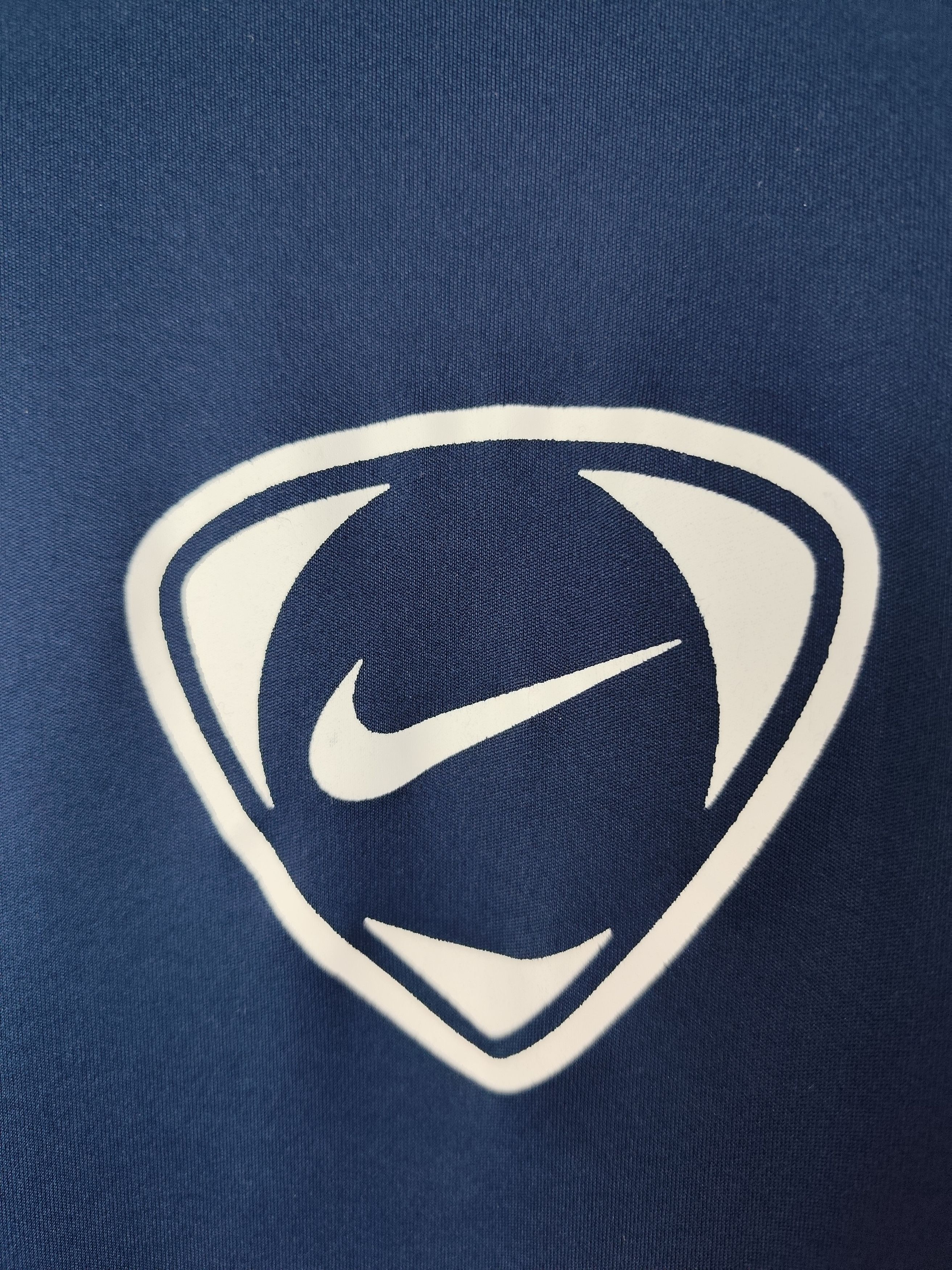 Nike 90’s NIKE BIG SWOOSH CENTRAL LOGO RETRO T-SHIRT Y2K Size US M / EU 48-50 / 2 - 2 Thumbnail