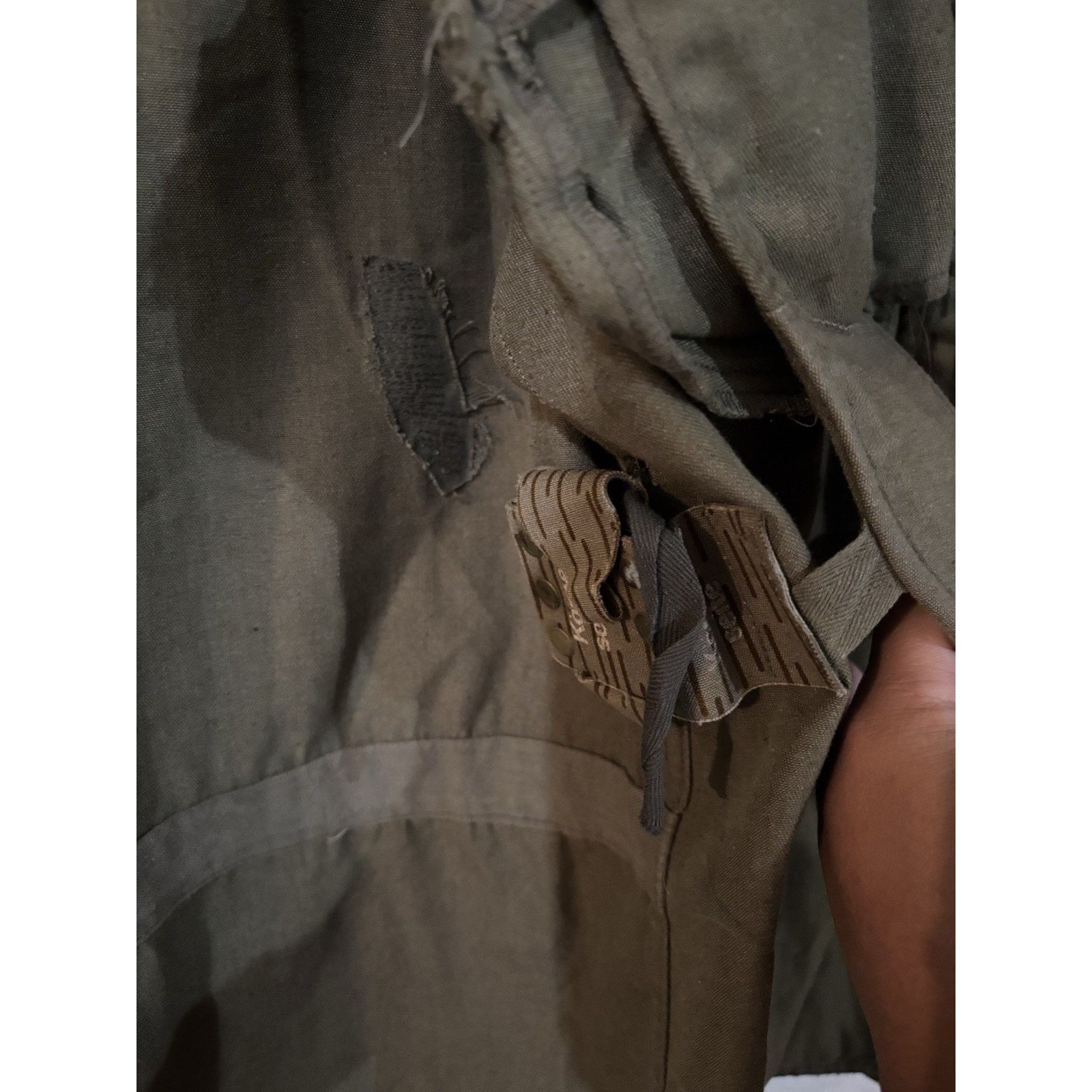Other East German NVA Rain Camo Jacket Strichtarn SizeG44 Original Size US M / EU 48-50 / 2 - 13 Thumbnail