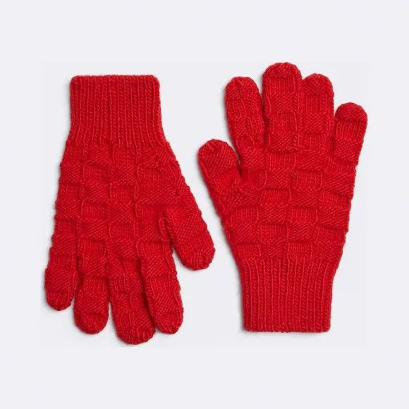 Bottega Veneta o1lv12m1024 Size: M / Gloves in Red Size ONE SIZE - 1 Preview